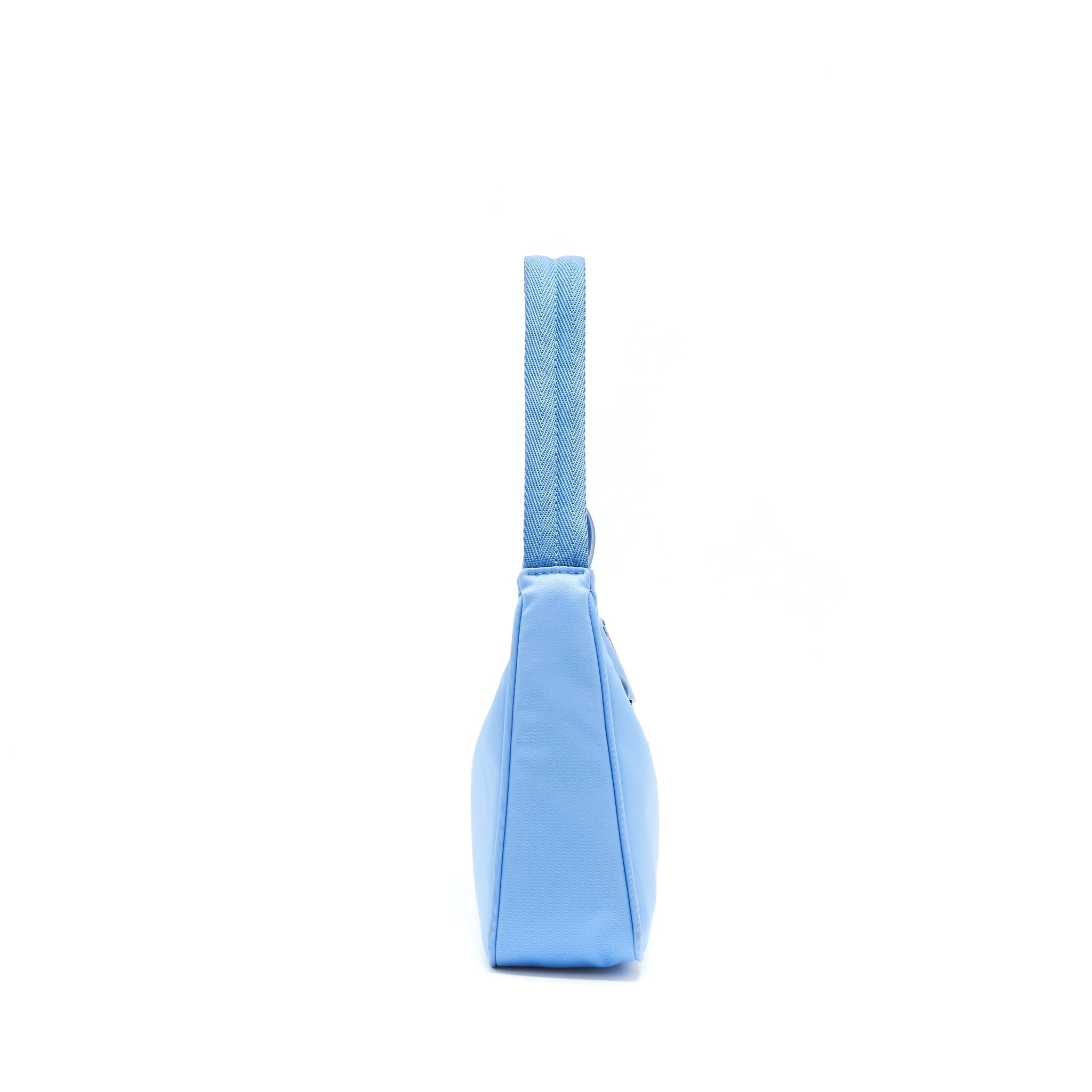 PRADA NYLON SHOULDER BAG BLUE - Image 2
