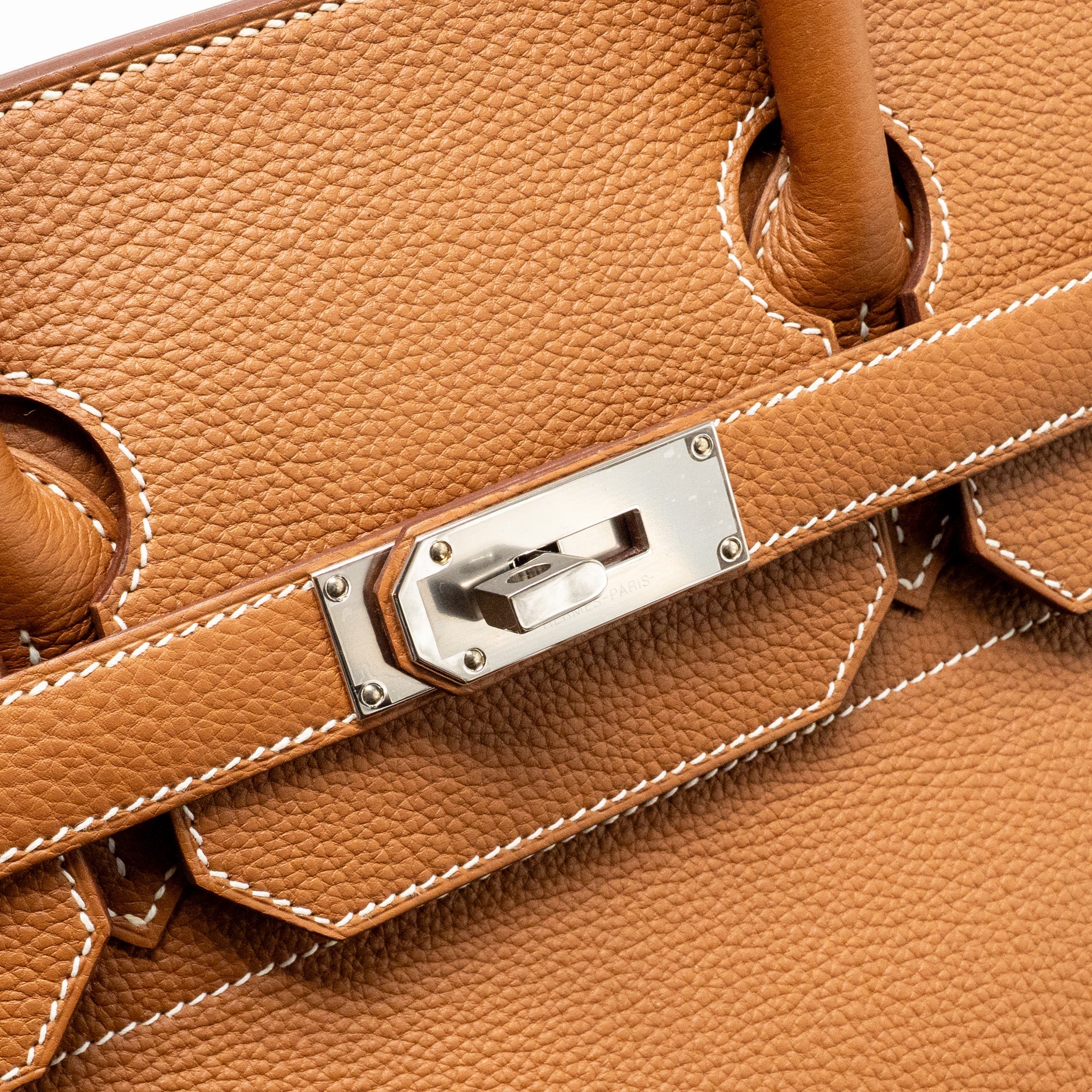 HERMES HAC BIRKIN 40 TOGO GOLD SHW - Image 13