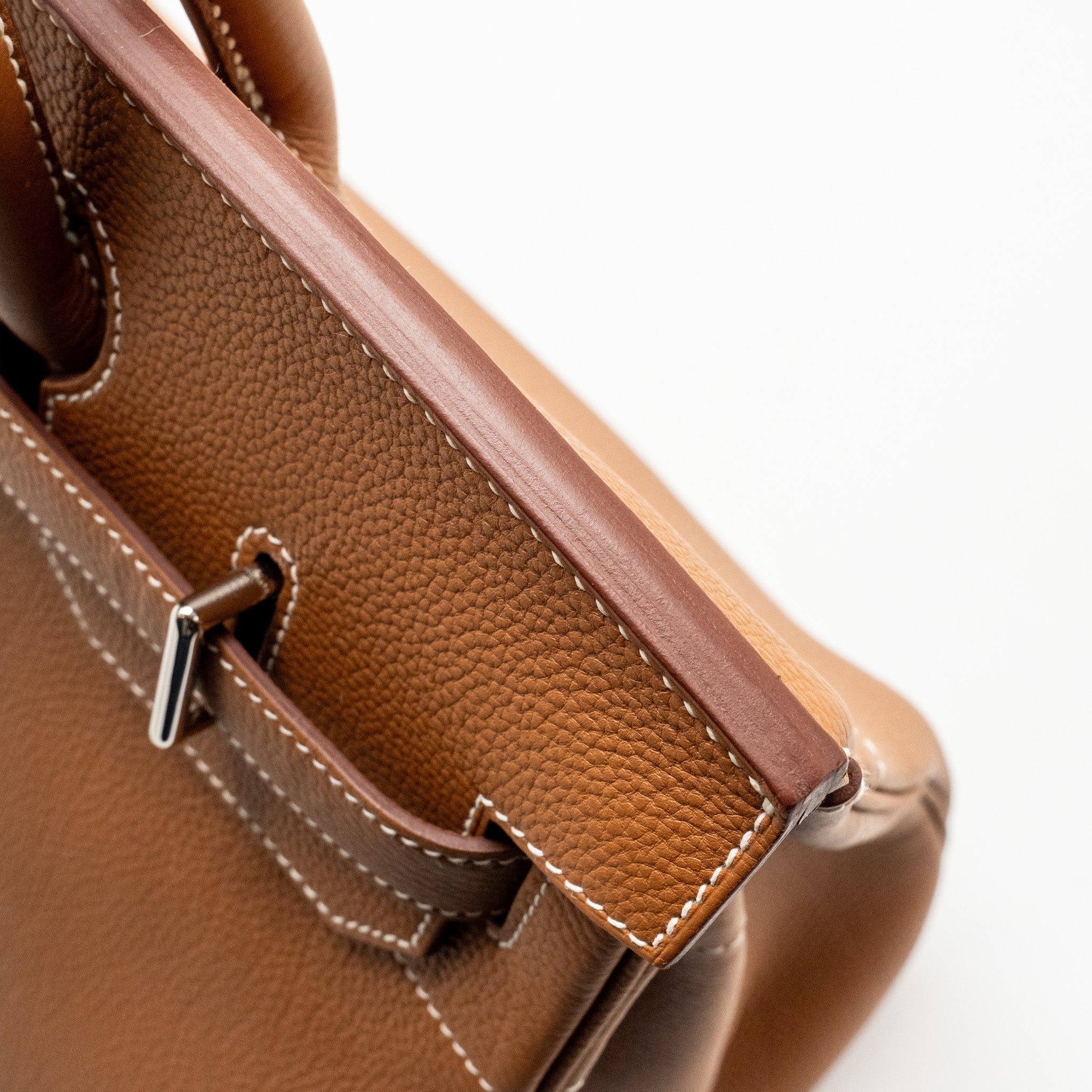 HERMES HAC BIRKIN 40 TOGO GOLD SHW - Image 14