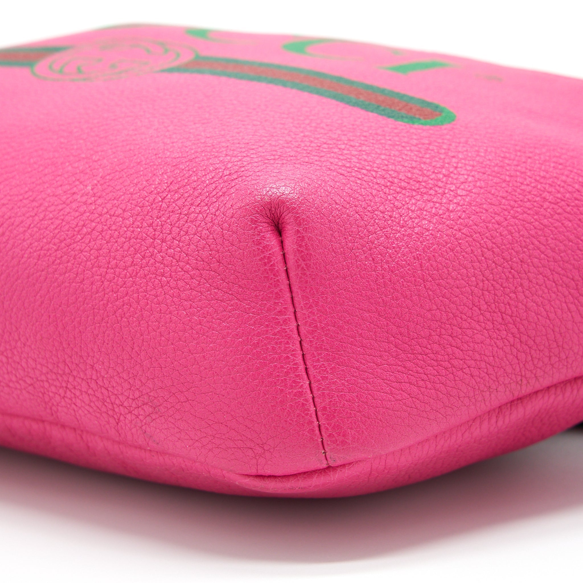 GUCCI BELT BAG CALFSKIN HOT PINK GHW - Image 4