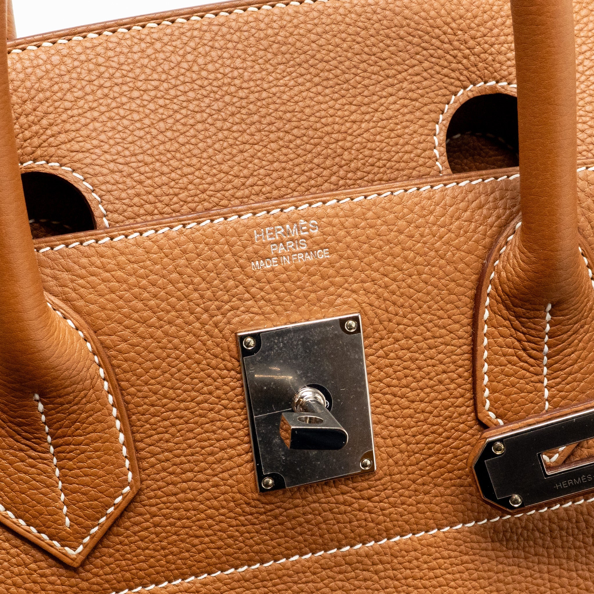 HERMES HAC BIRKIN 40 TOGO GOLD SHW - Image 17