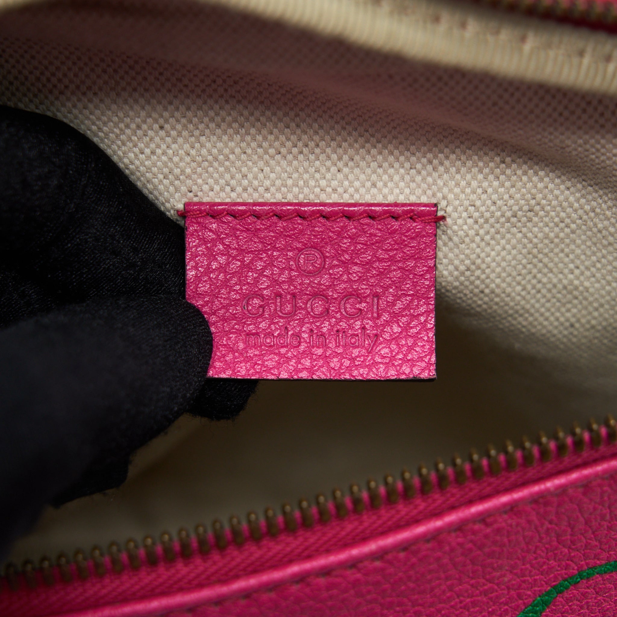GUCCI BELT BAG CALFSKIN HOT PINK GHW - Image 9