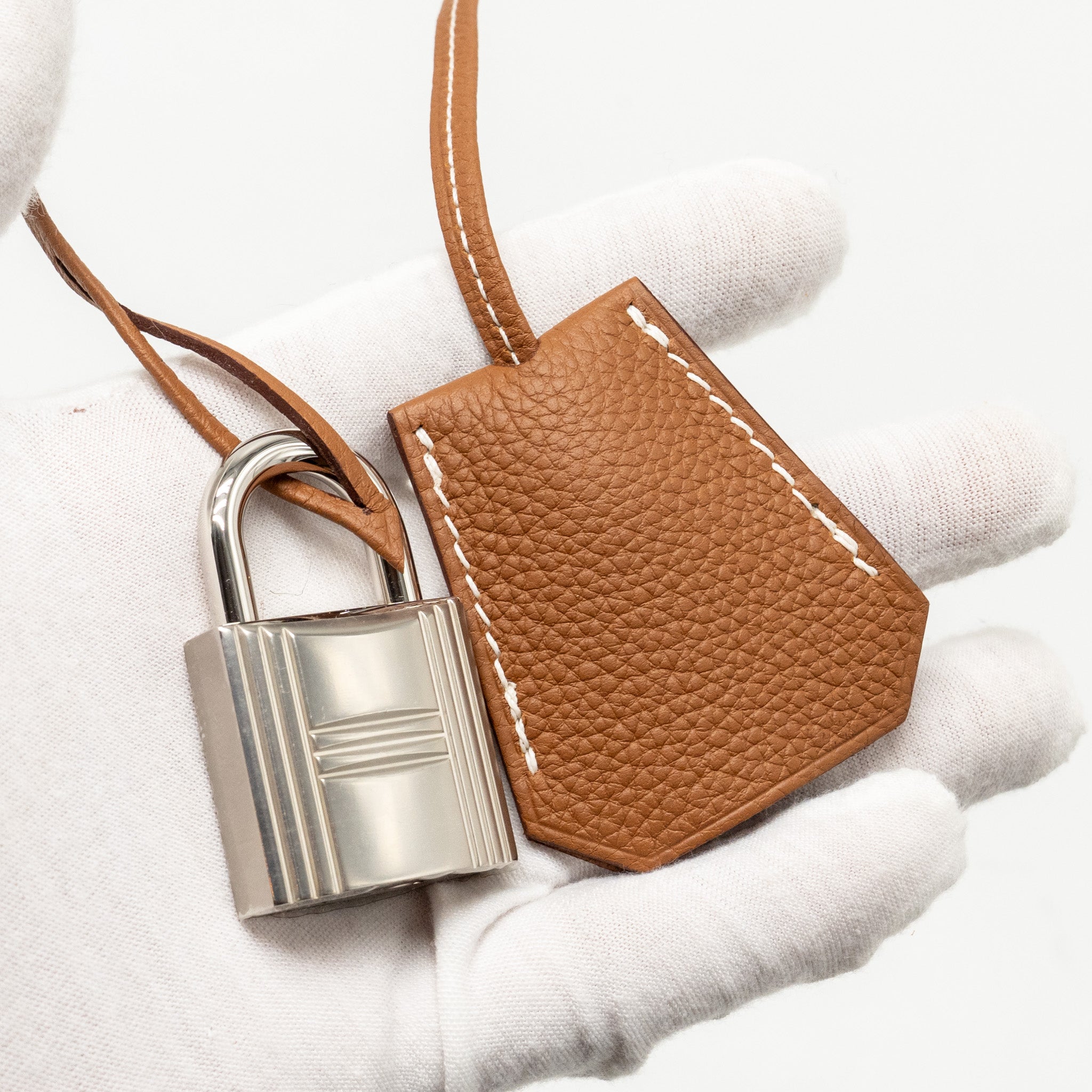 HERMES HAC BIRKIN 40 TOGO GOLD SHW - Image 19