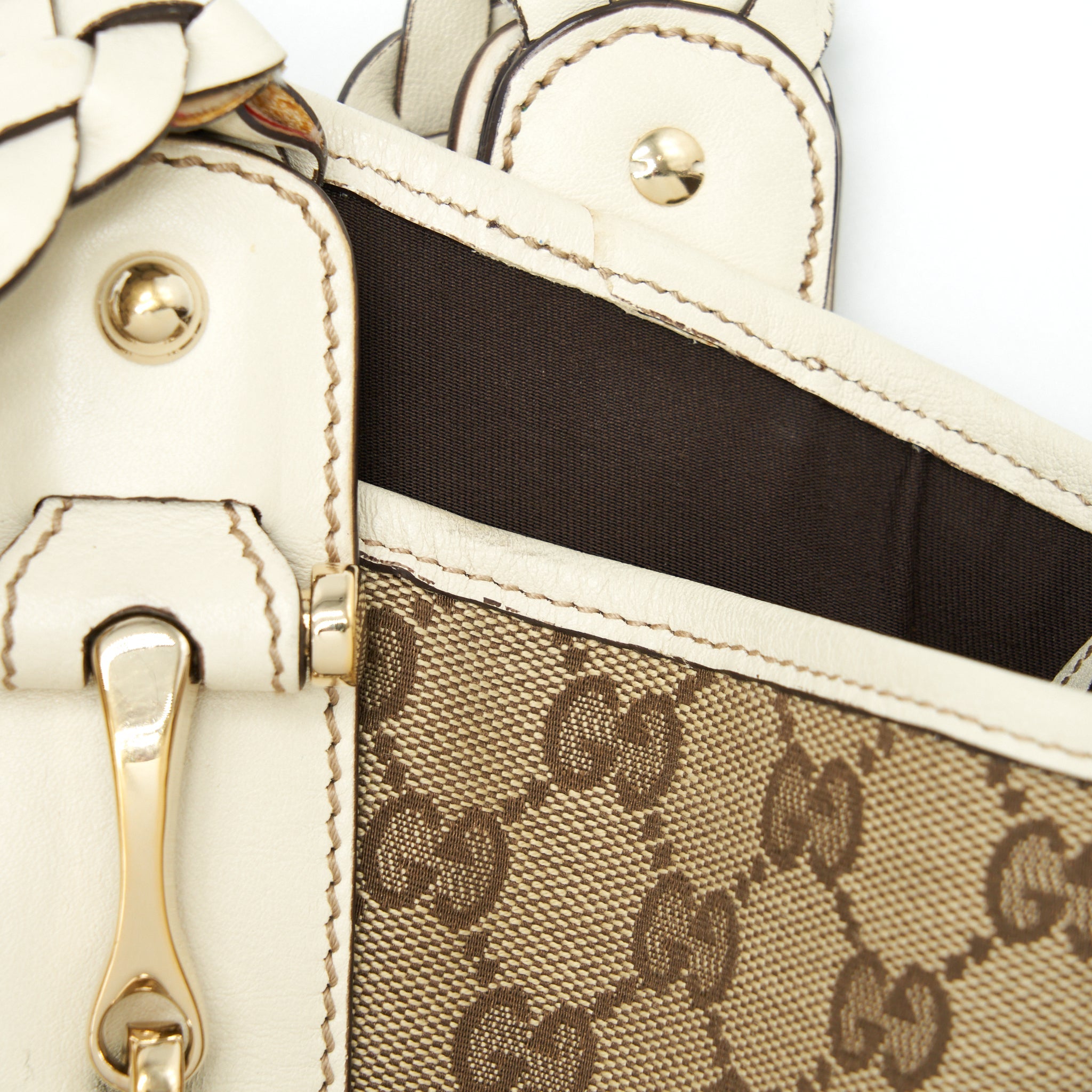 GUCCI TOTE BAG CANVAS GG SUPREME SHW - Image 11