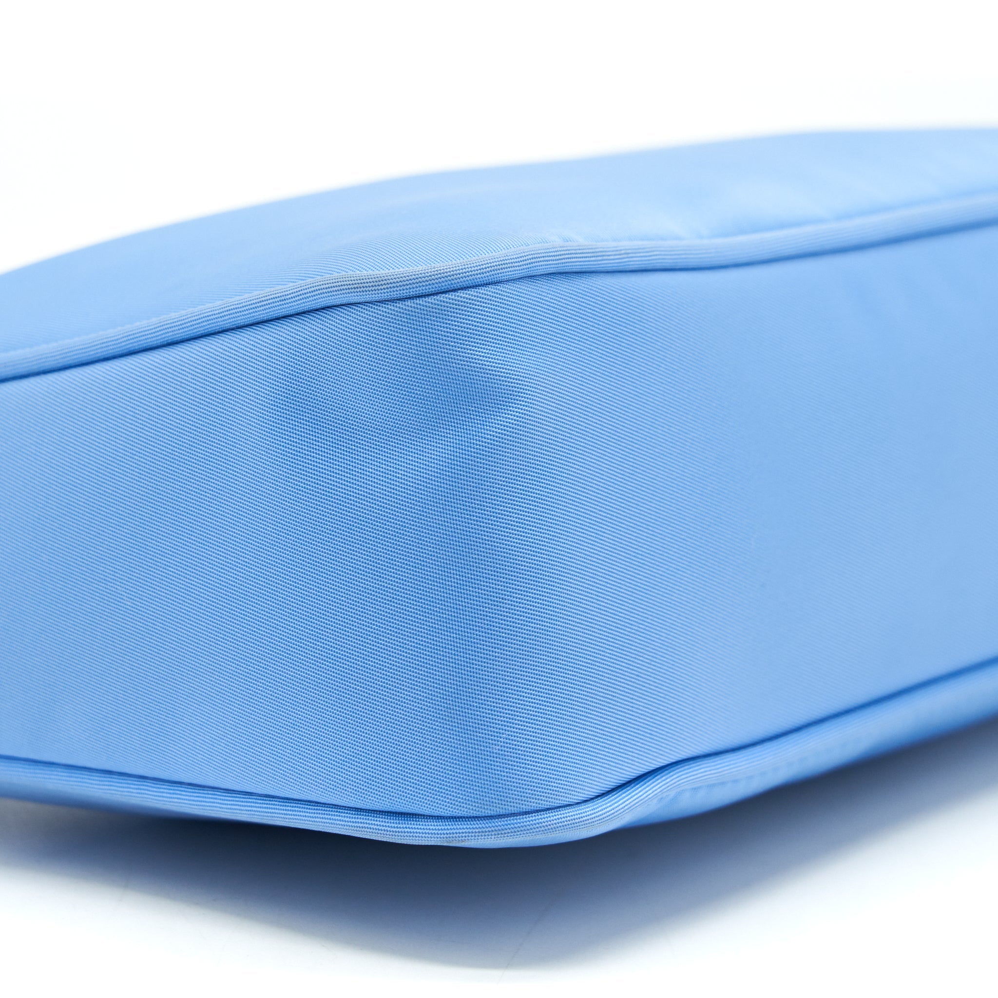 PRADA NYLON SHOULDER BAG BLUE - Image 8