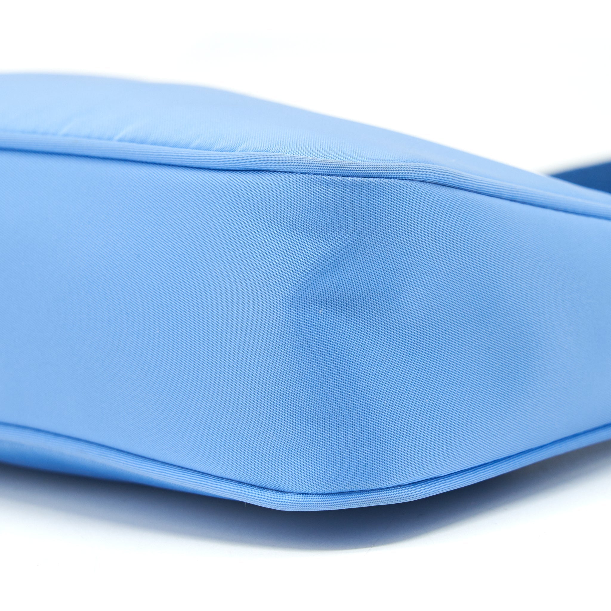 PRADA NYLON SHOULDER BAG BLUE - Image 9