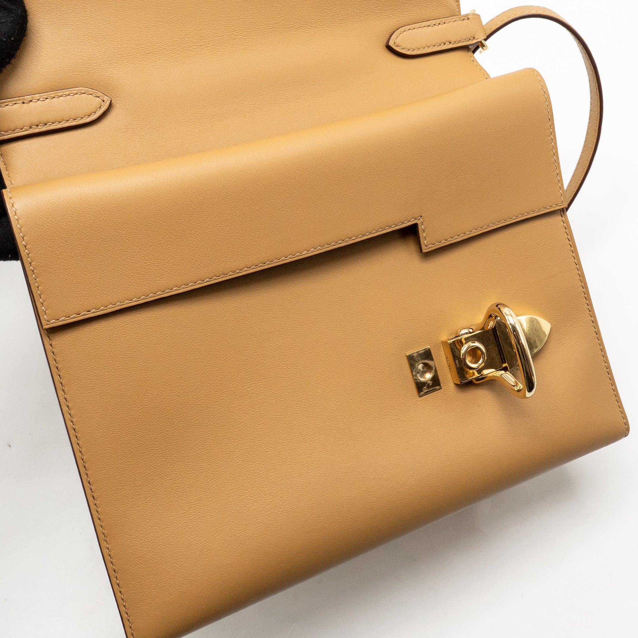 HERMES BOUCLE SELLIER BAG SWIFT BISCUIT GHW - Image 14
