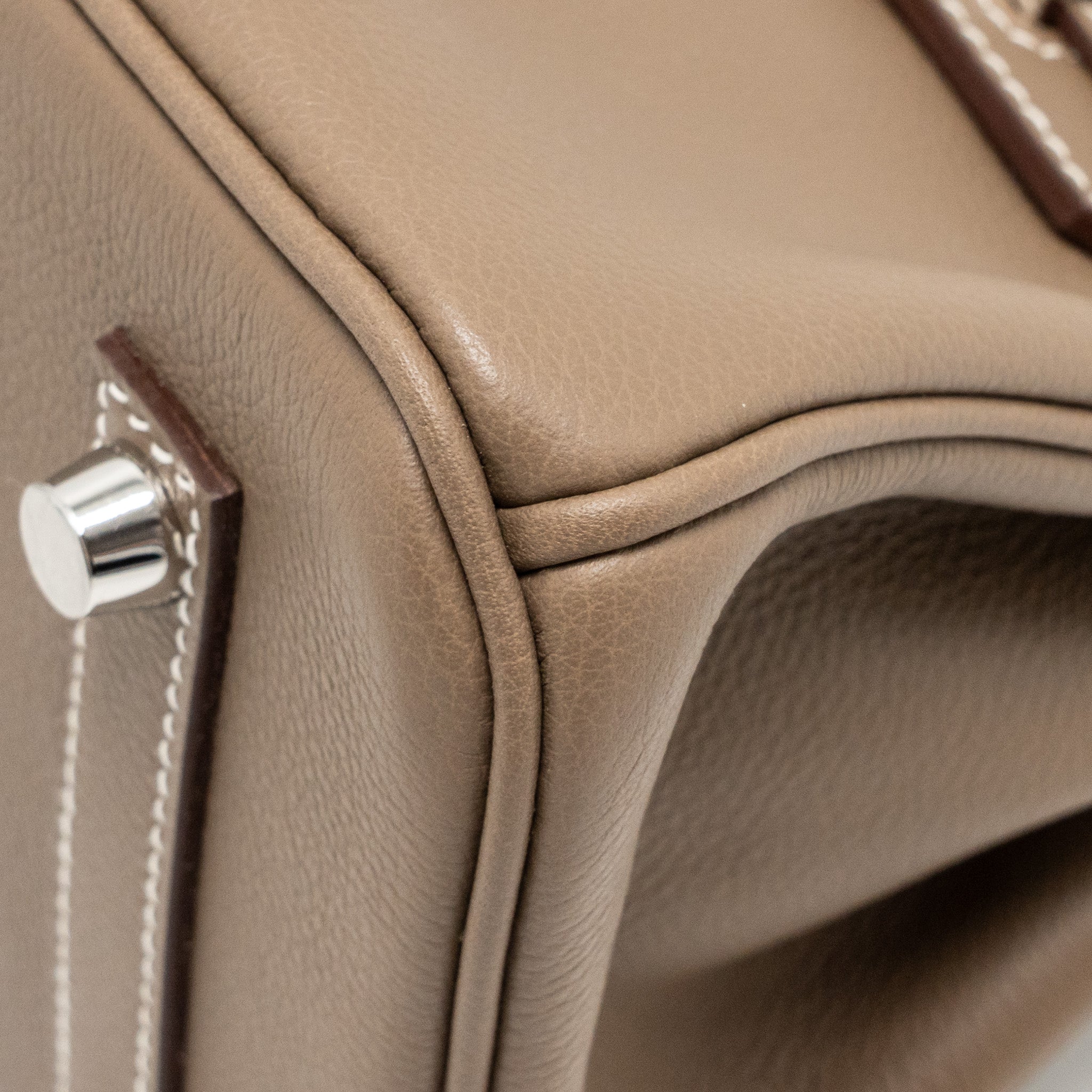 HERMES BIRKIN SHOULDER 29 EVERCOLOR ETOUPE SHW - Image 9
