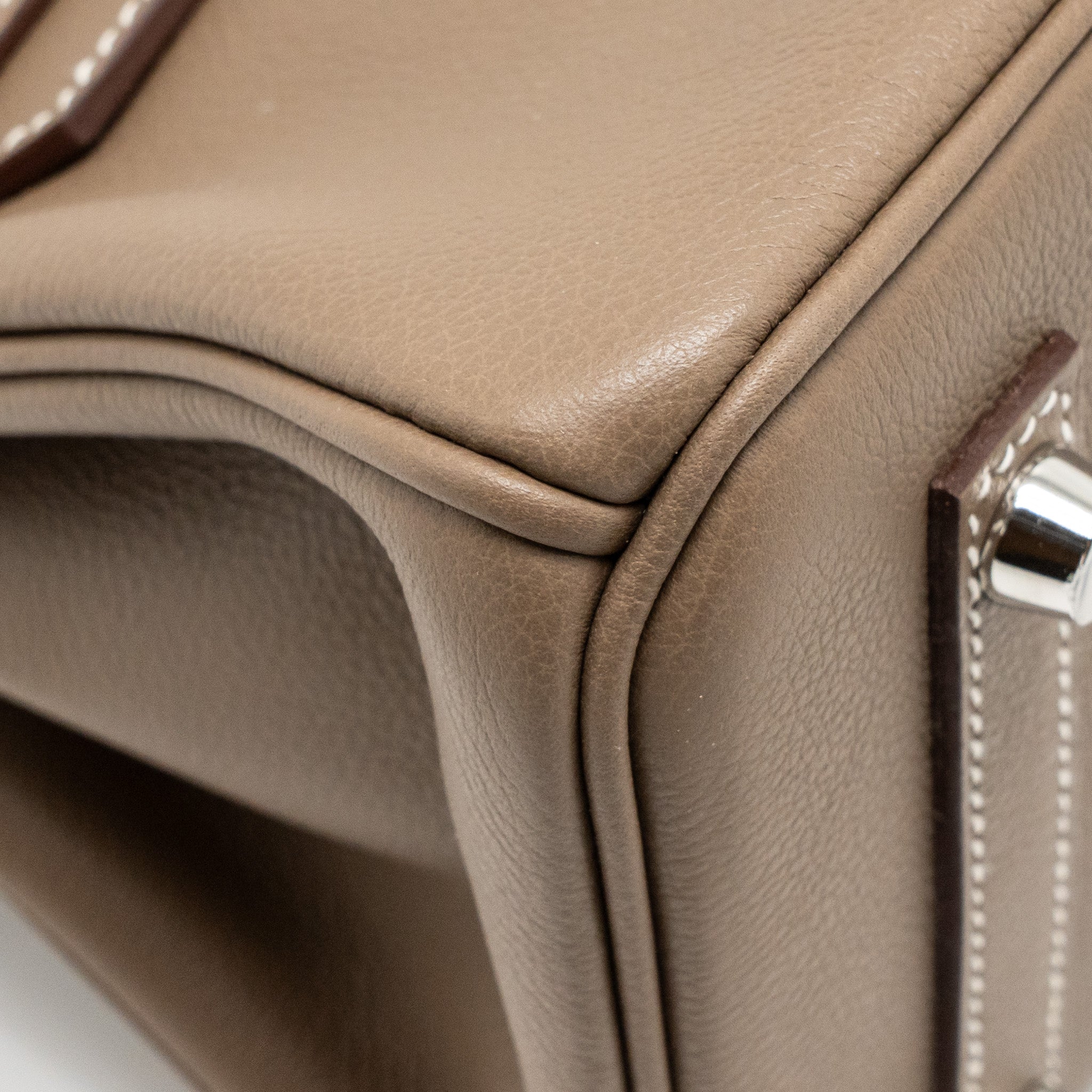 HERMES BIRKIN SHOULDER 29 EVERCOLOR ETOUPE SHW - Image 8