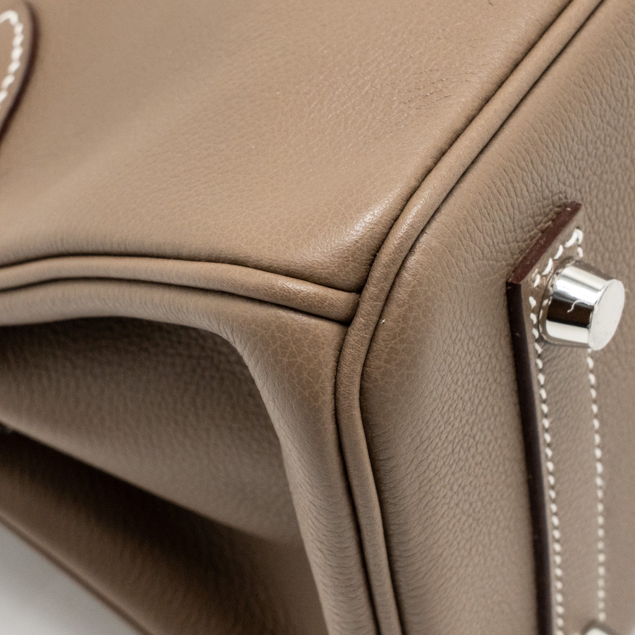 HERMES BIRKIN SHOULDER 29 EVERCOLOR ETOUPE SHW - Image 10