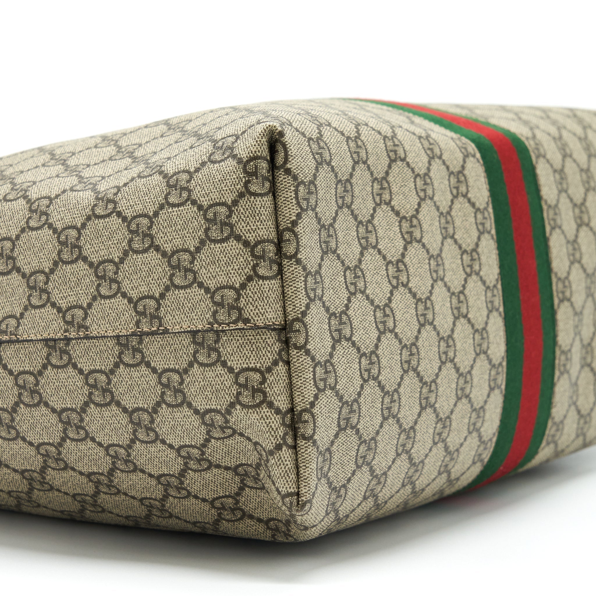 GUCCI SHOPPING TOTE BAG GG SUPREME CANVAS GHW - Image 8