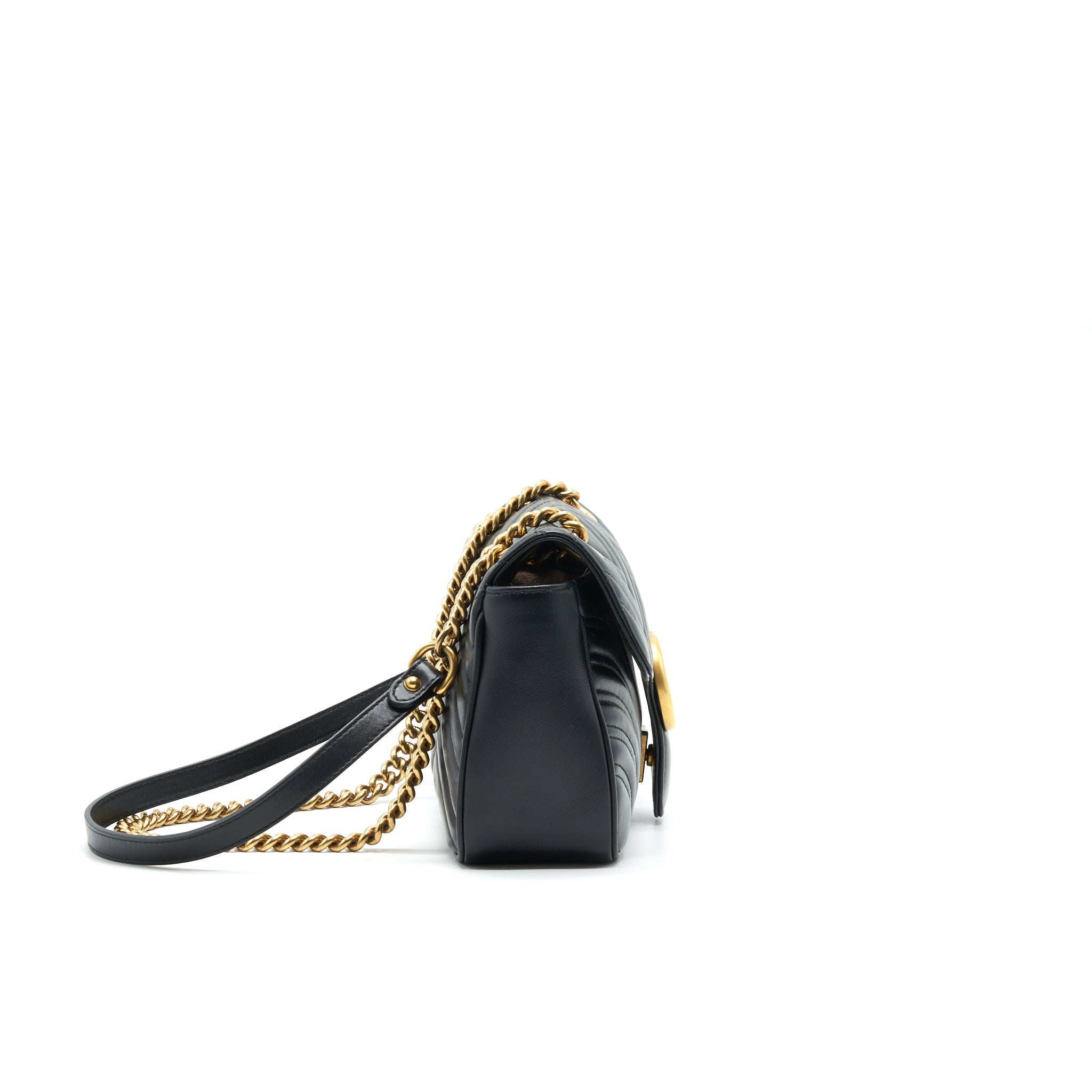 GUCCI GG MARMONT SMALL SHOULDER BAG BLACK - Image 3