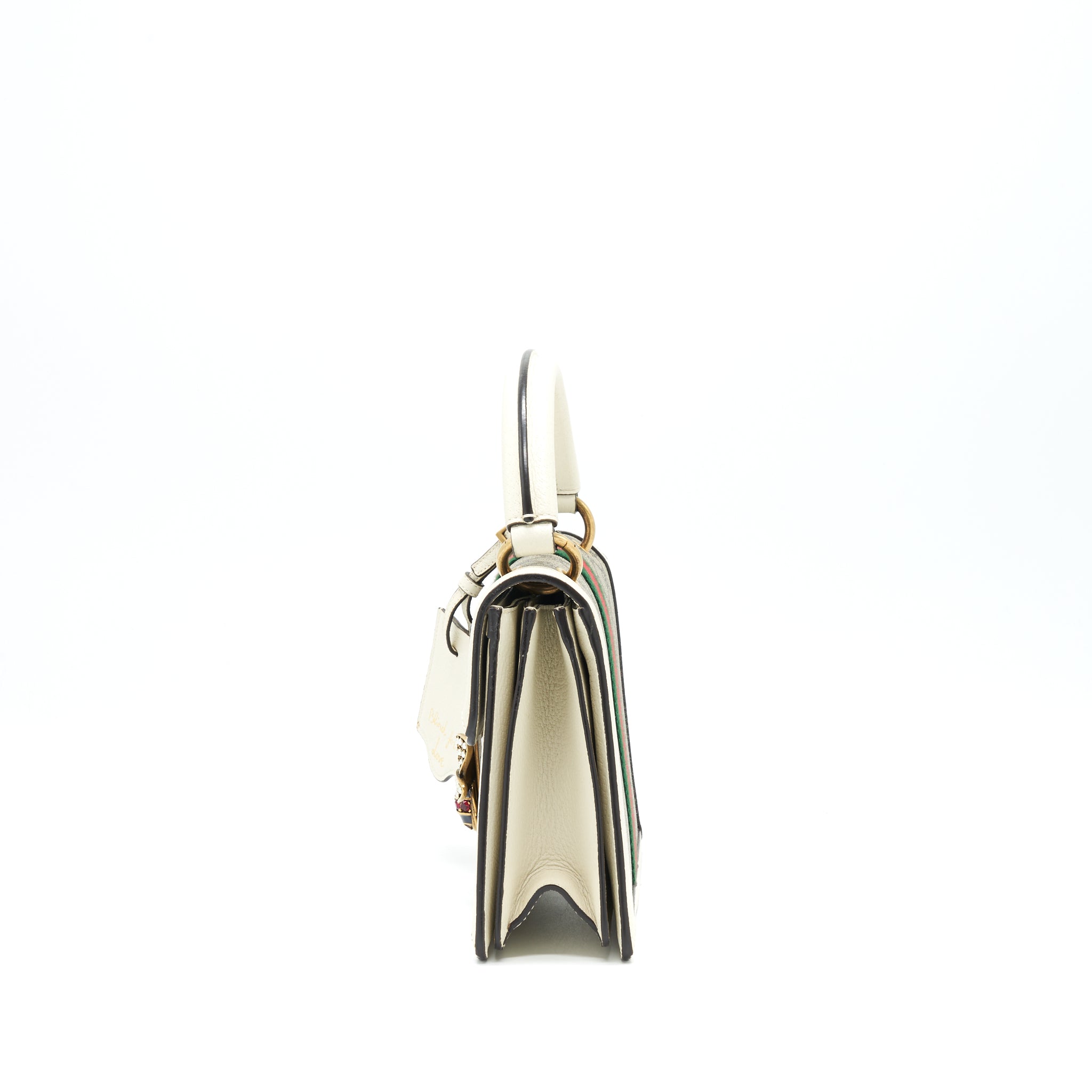 GUCCI QUEEN MARGRATE TOP HANDLE BAG GG SUPREME COATED CANVAS - Image 4