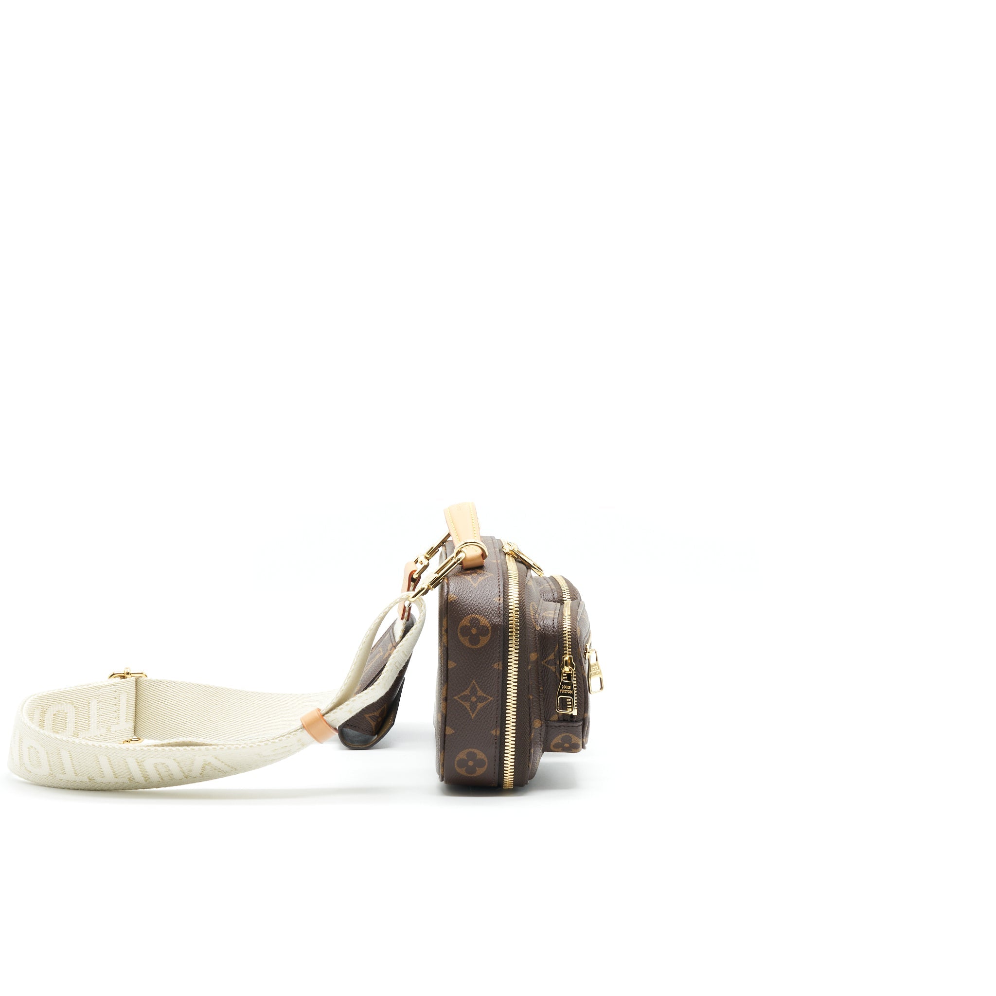 LOUIS VUITTON UTILITY CROSSBODY BAG MONOGRAM CANVAS - Image 3