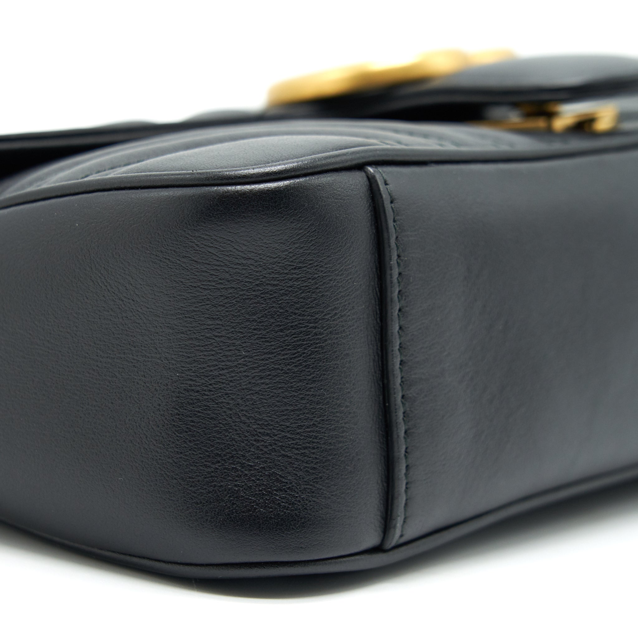 GUCCI GG MARMONT SMALL SHOULDER BAG BLACK - Image 6