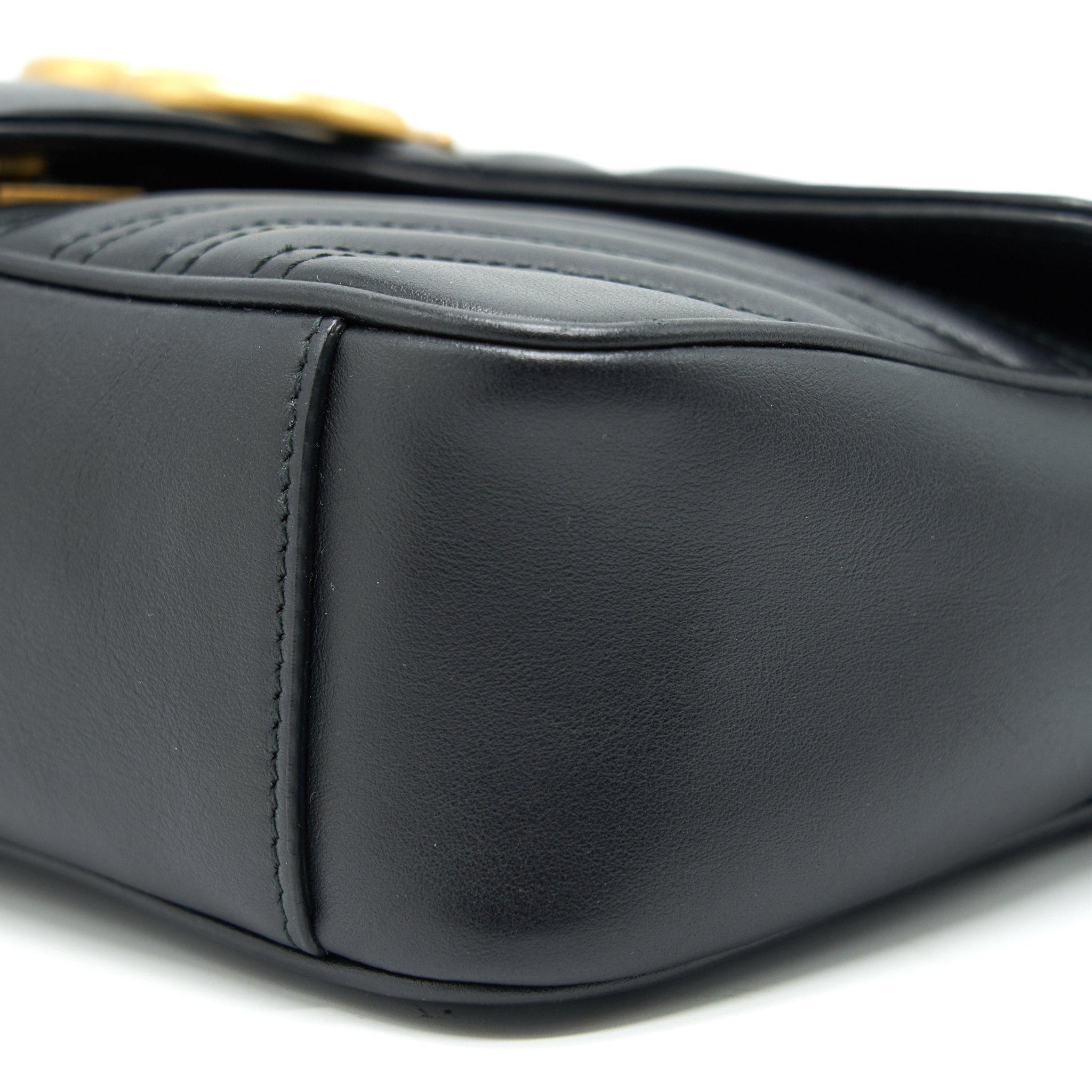 GUCCI GG MARMONT SMALL SHOULDER BAG BLACK - Image 7