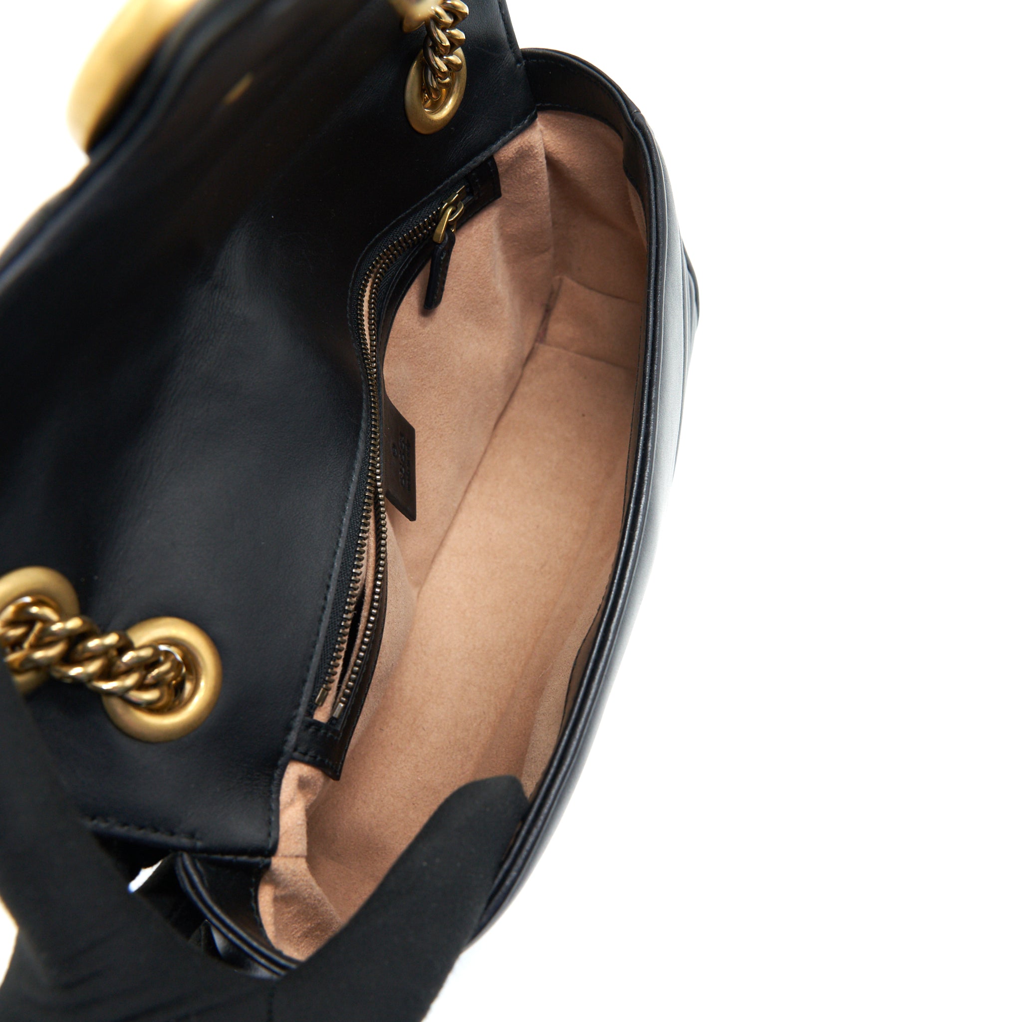 GUCCI GG MARMONT SMALL SHOULDER BAG BLACK - Image 9