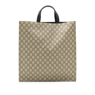 Alternative view of GUCCI SUPREME CANVAS WITH BEE TOTE BAG
