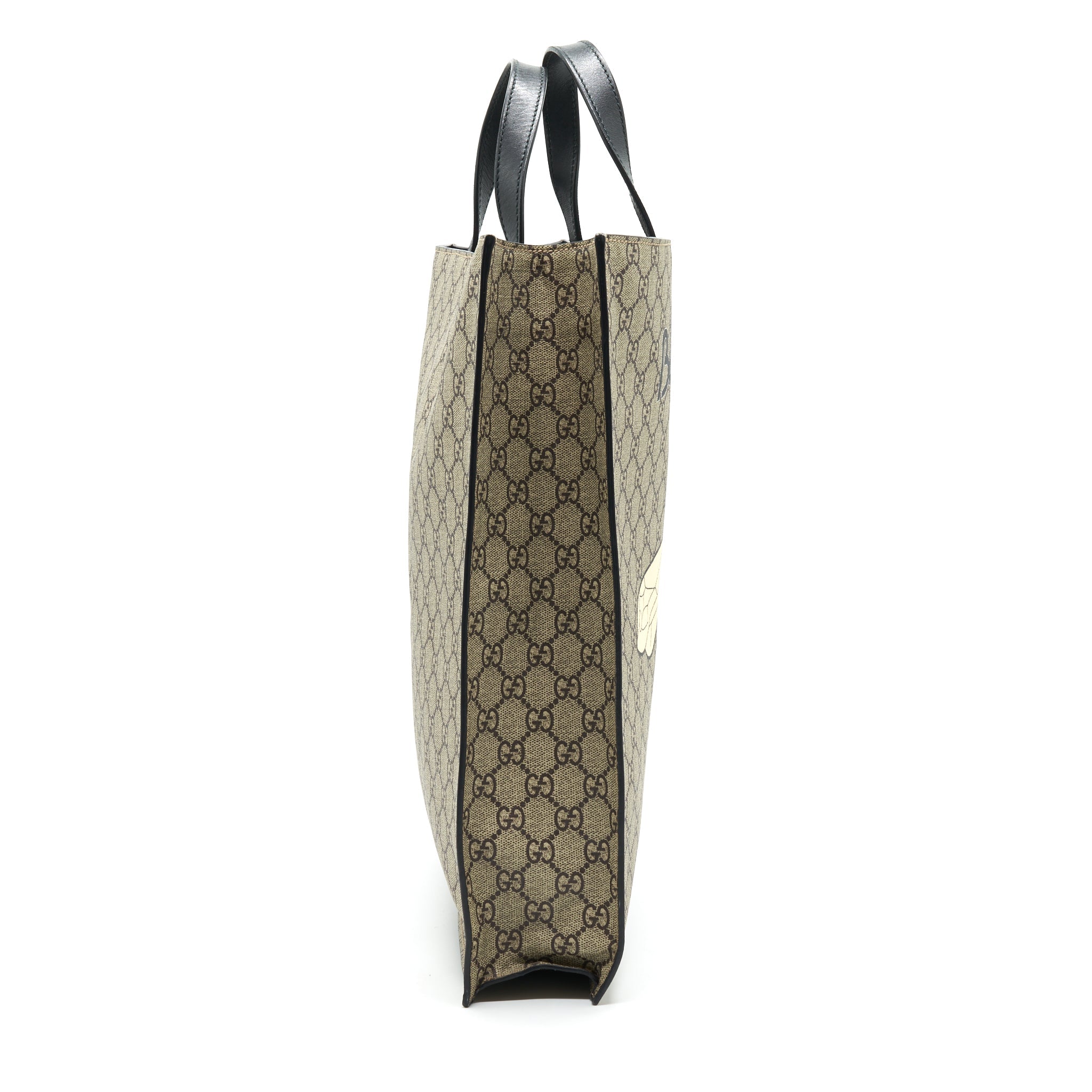 GUCCI SUPREME CANVAS WITH BEE TOTE BAG - Image 3