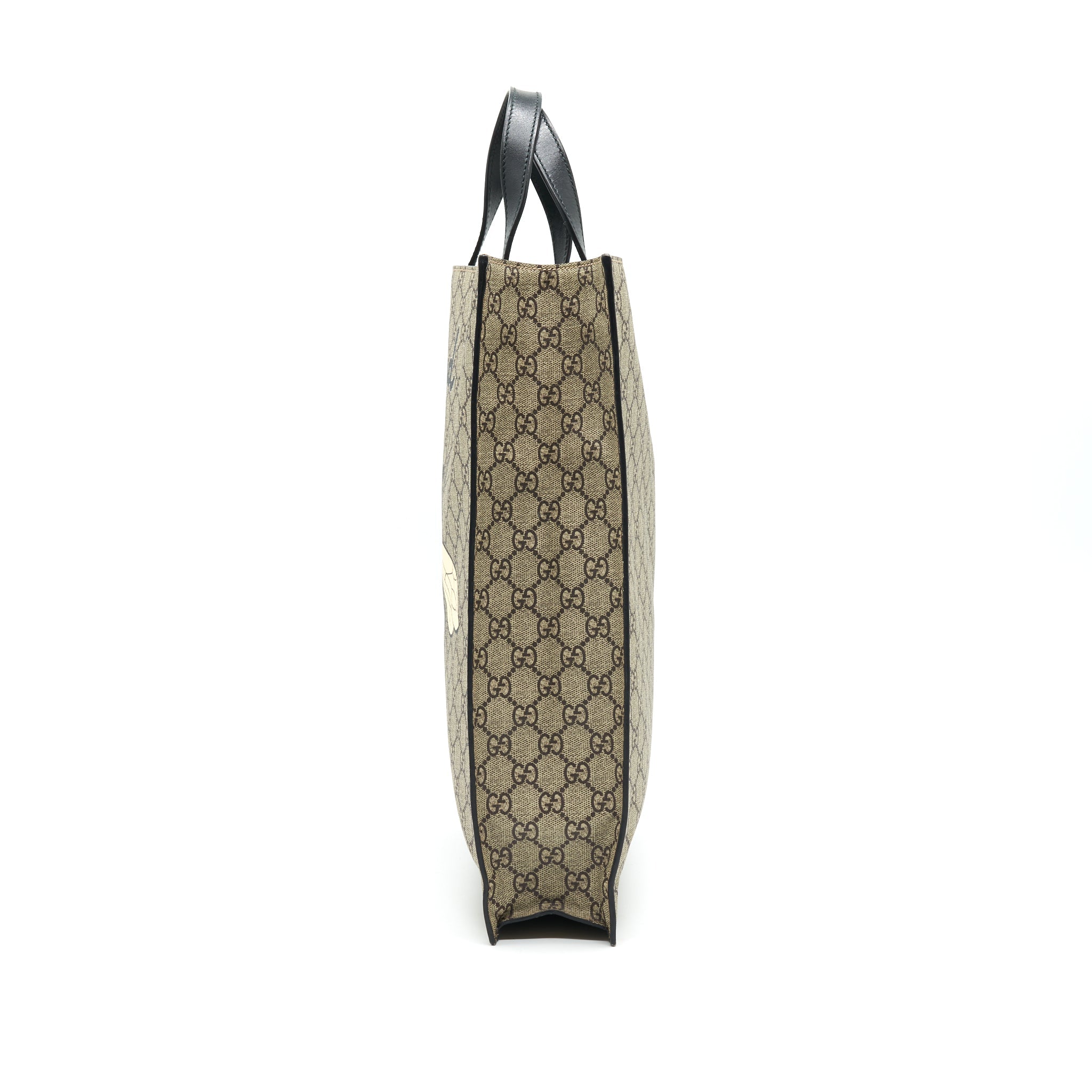 GUCCI SUPREME CANVAS WITH BEE TOTE BAG - Image 4