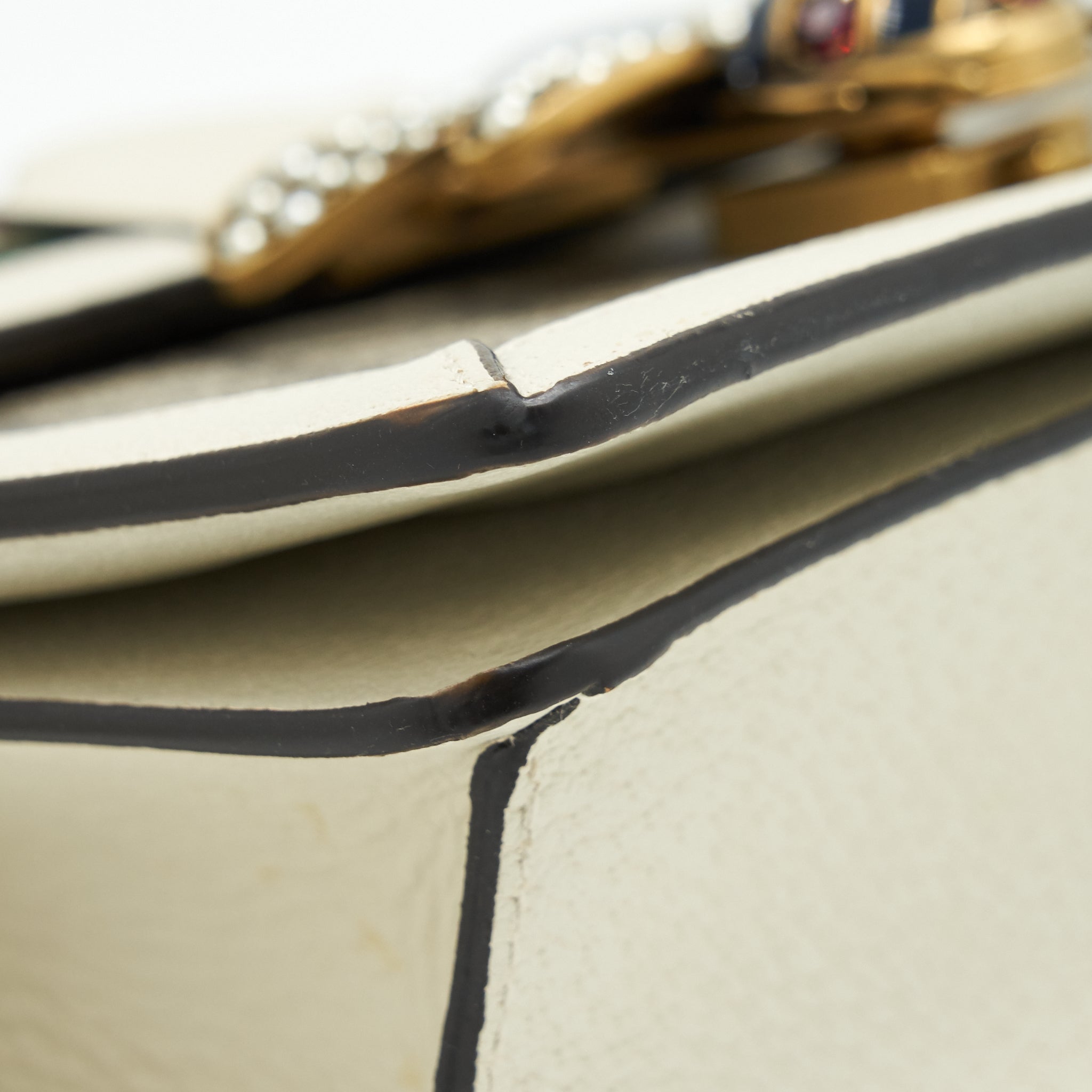 GUCCI QUEEN MARGRATE TOP HANDLE BAG GG SUPREME COATED CANVAS - Image 9