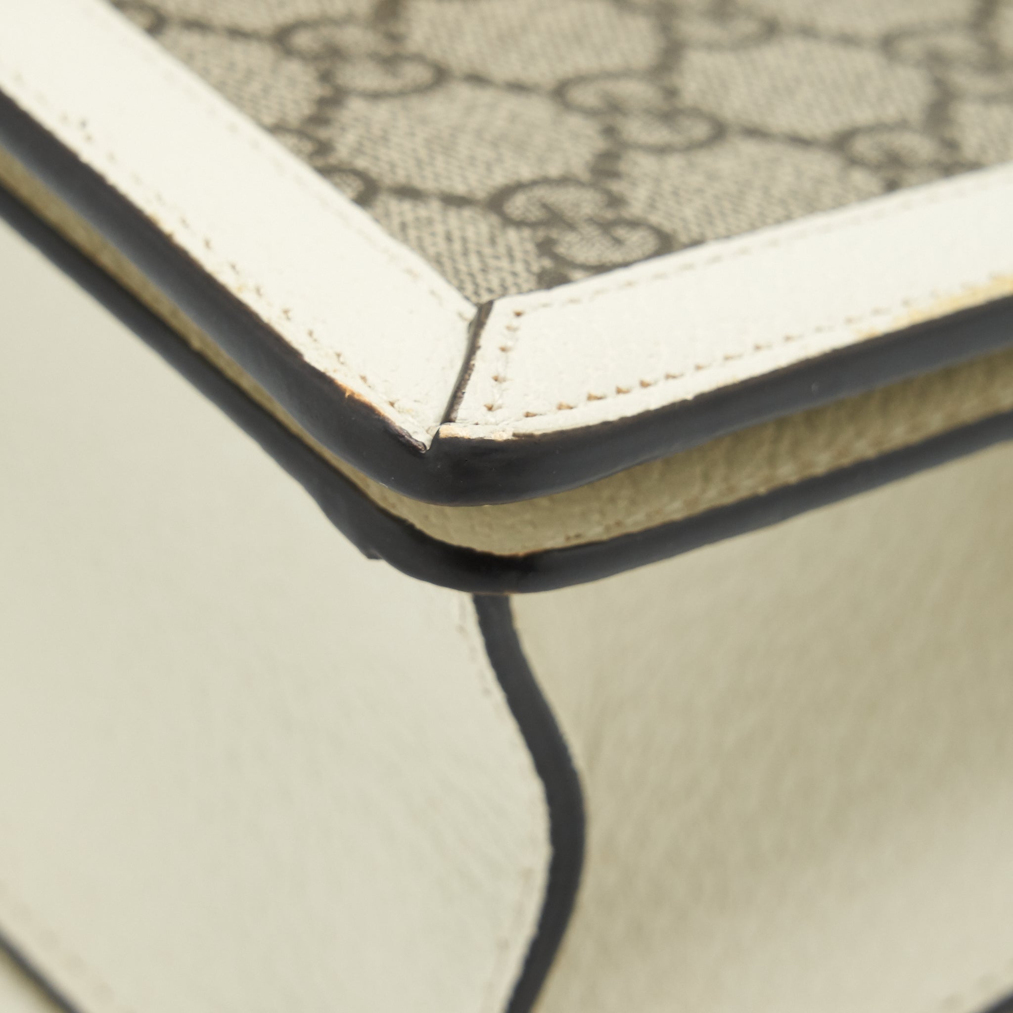 GUCCI QUEEN MARGRATE TOP HANDLE BAG GG SUPREME COATED CANVAS - Image 10