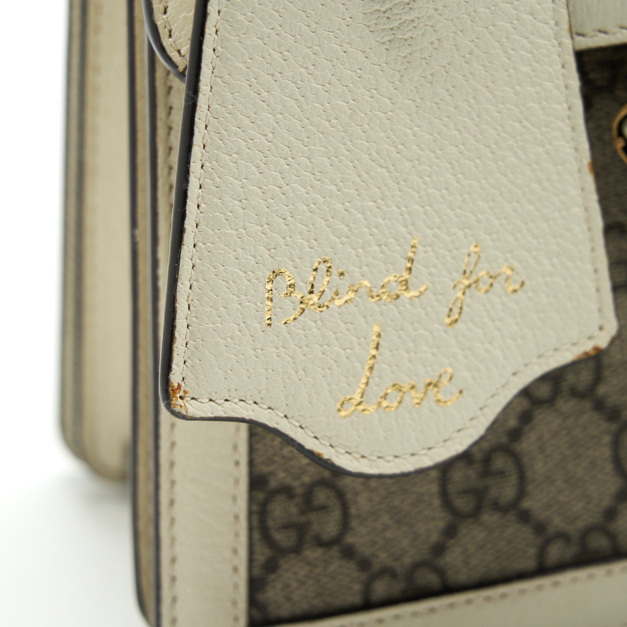 GUCCI QUEEN MARGRATE TOP HANDLE BAG GG SUPREME COATED CANVAS - Image 15