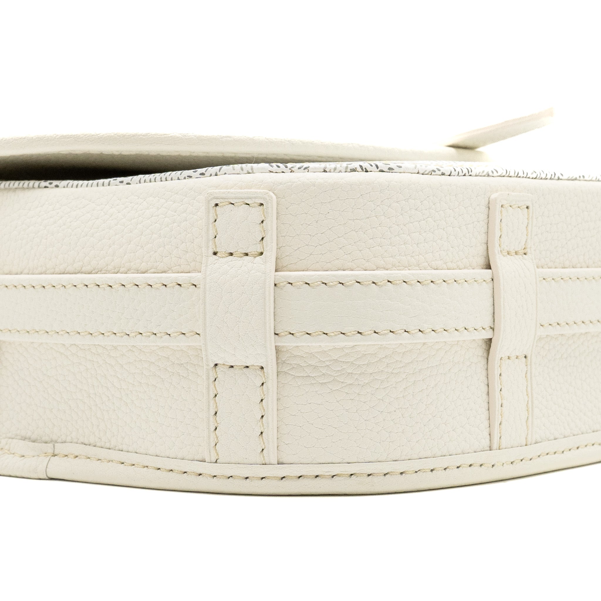 GOYARD BELVEDERE PM MESSANGER BAG GOYARDLINE CANVAS WHITE SHW - Image 6