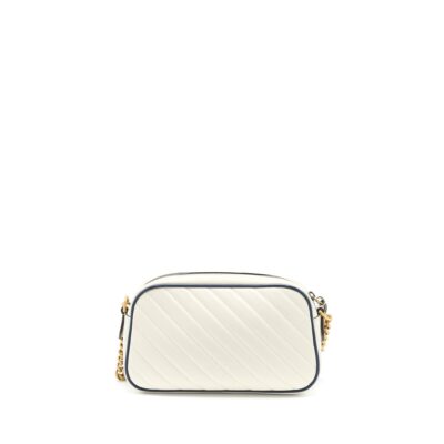 Alternative view of GUCCI MARMONT CAMERA BAG CALFSKIN WHITE GHW