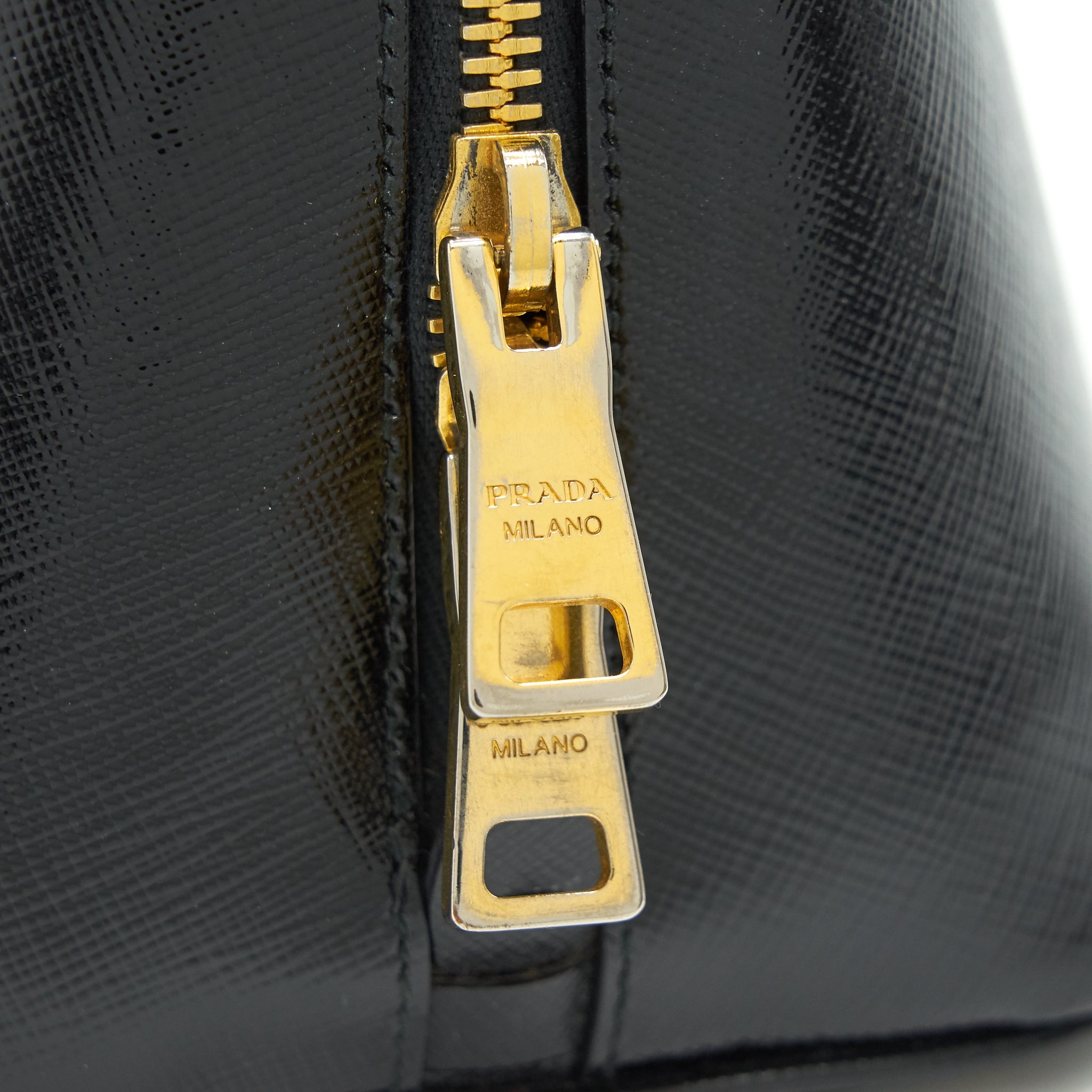 PRADA SAFFIANO TOTE BAG BLACK - Image 12