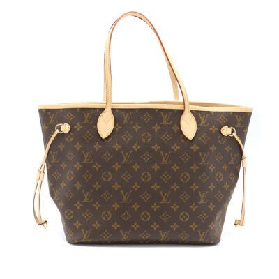 Alternative view of LOUIS VUITTON NEVERFULL MM MONOGRAM CANVAS GHW (NEW VERSION)