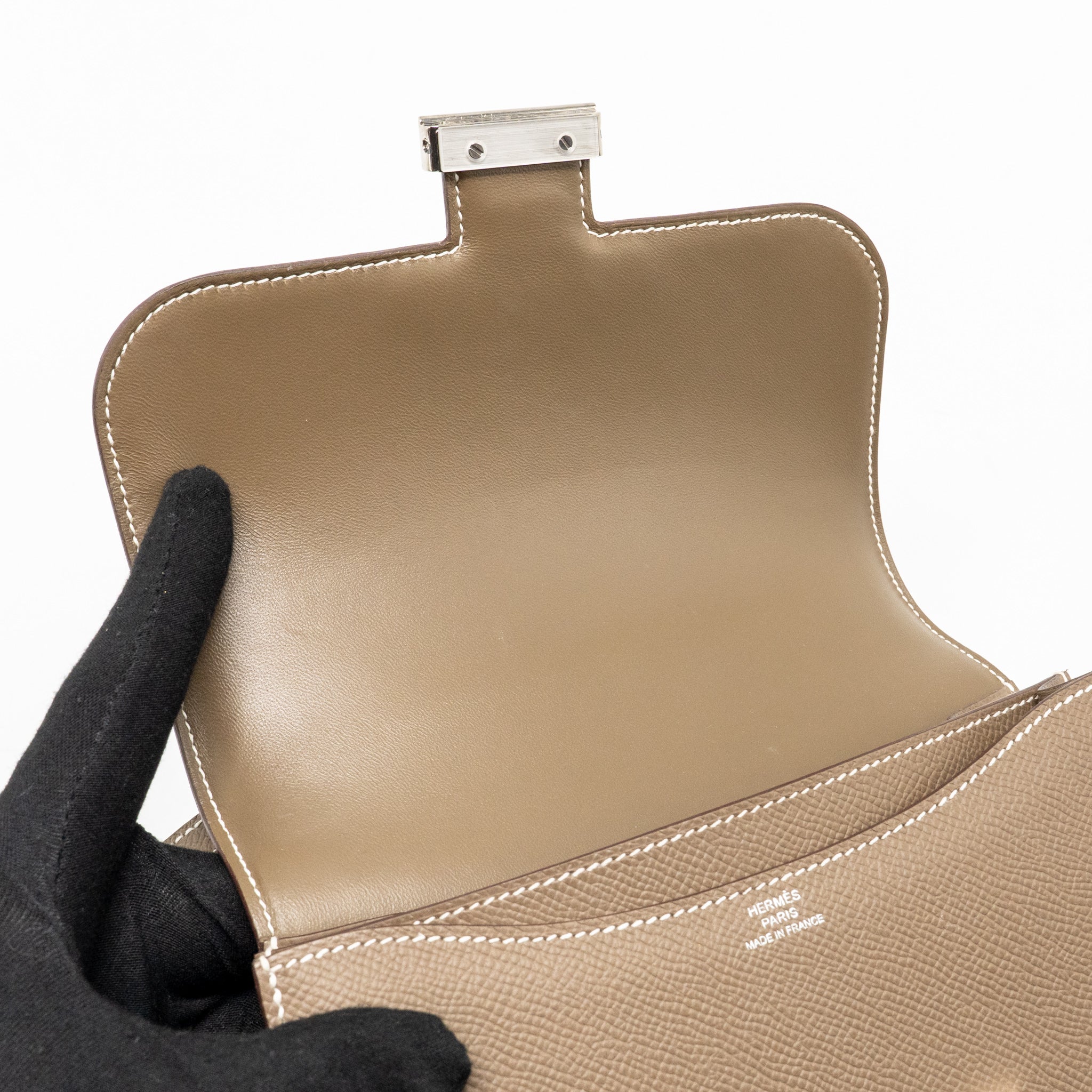 HERMES MINI CONSTANCE EPSOM ETOUPE SHW - Image 15