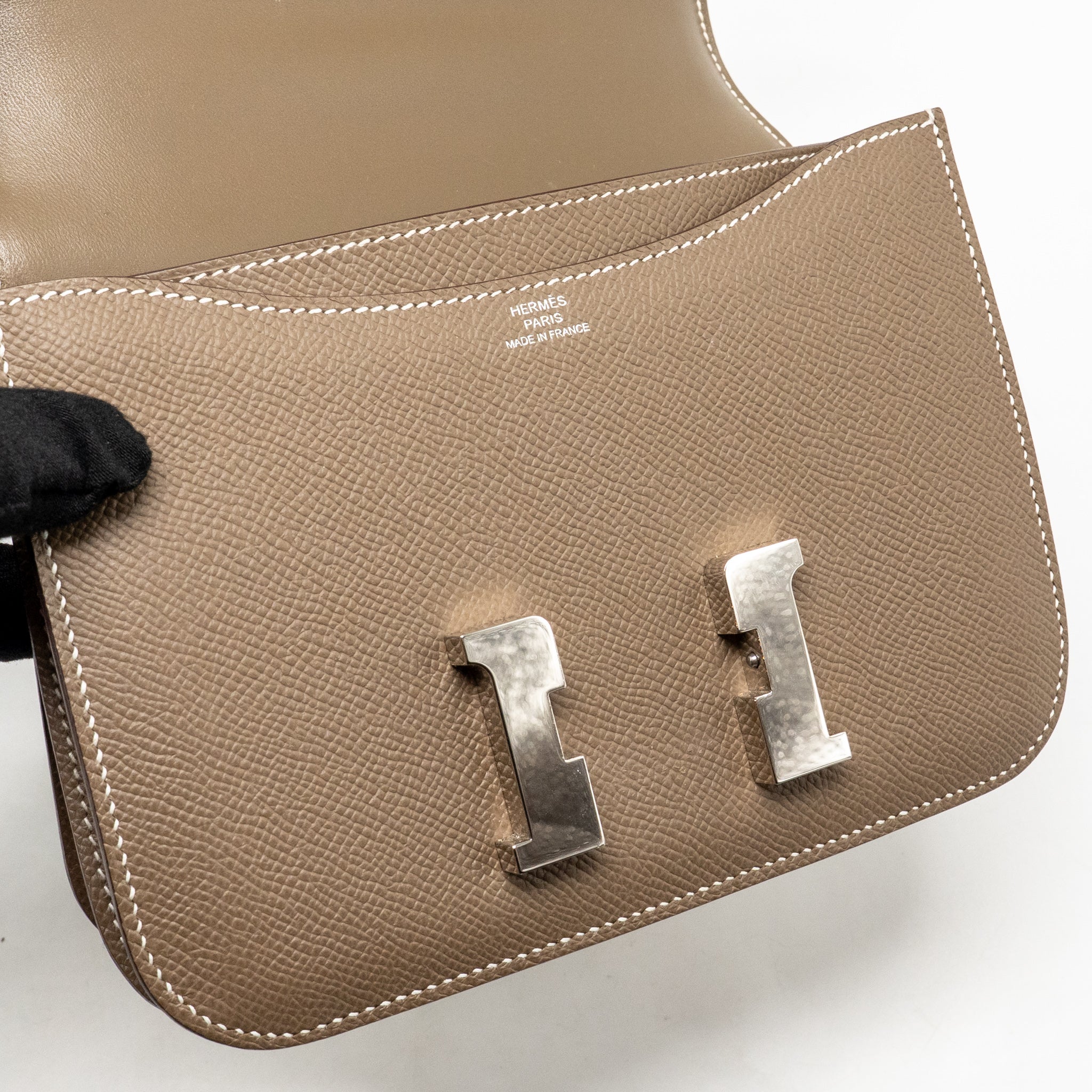 HERMES MINI CONSTANCE EPSOM ETOUPE SHW - Image 14