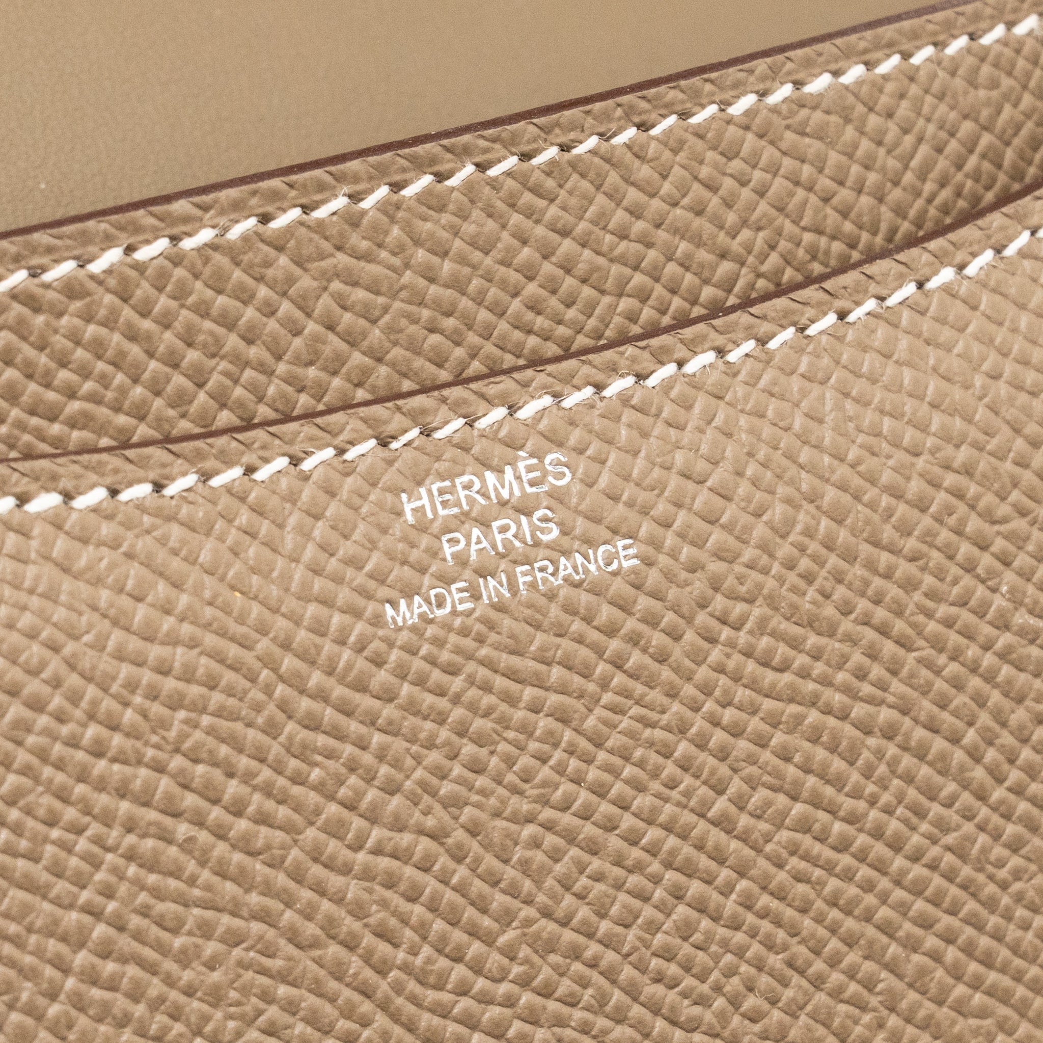 HERMES MINI CONSTANCE EPSOM ETOUPE SHW - Image 16