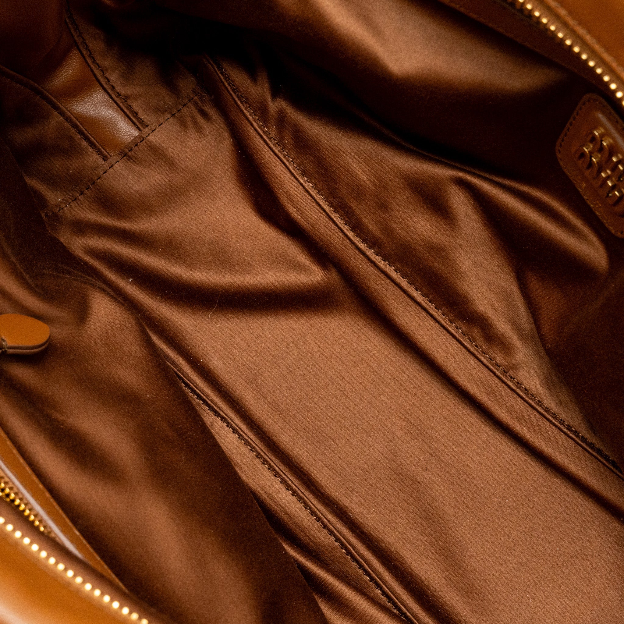 MIU MIU LARGE BEAU BAG CALFSKIN COGNAC GHW - Image 14
