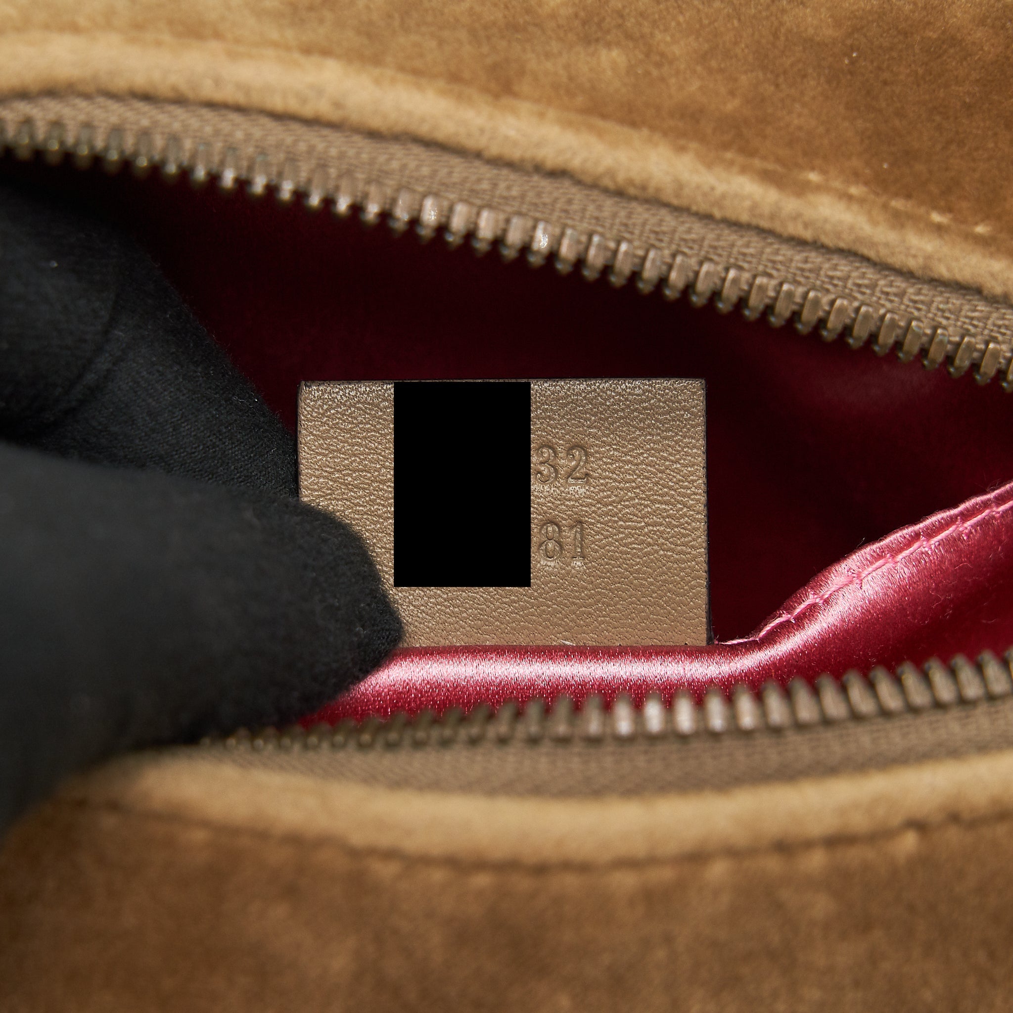 GUCCI GG MARMONT CAMERA BAG VELVET GOLD TAN GHW - Image 14
