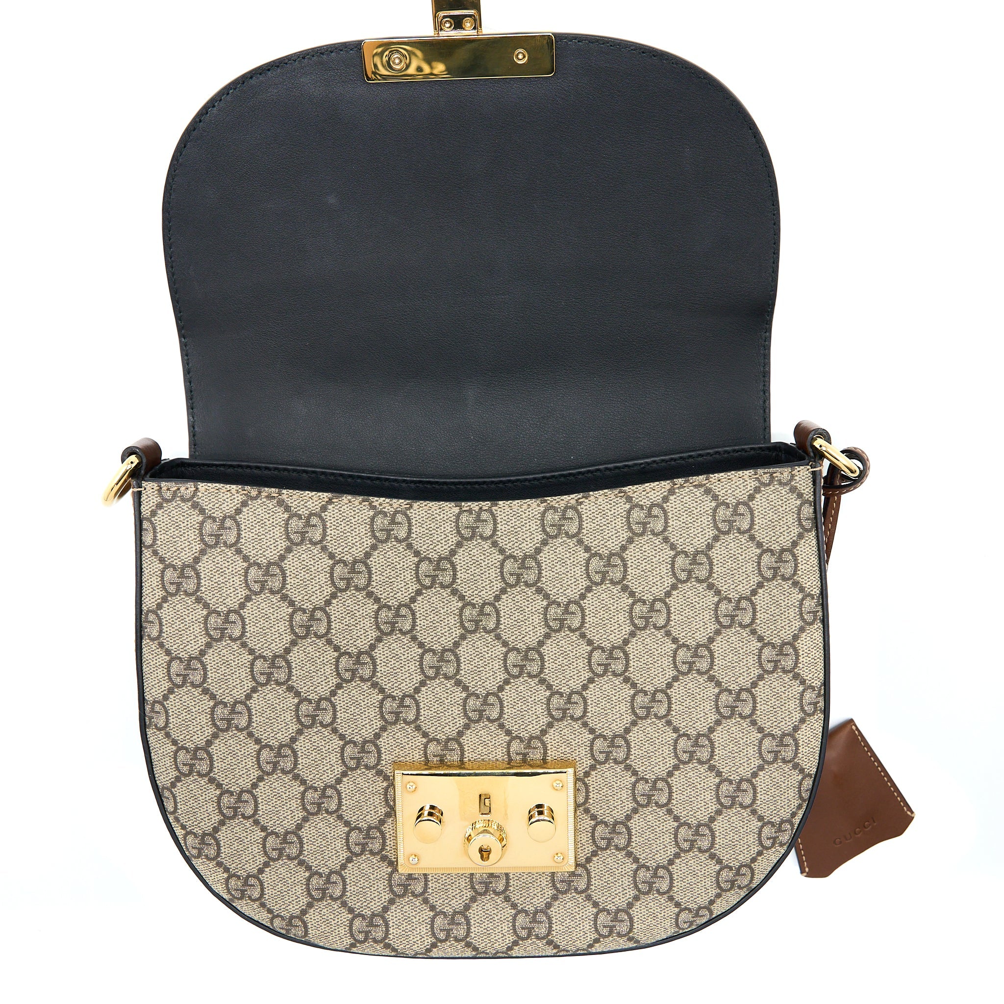 GUCCI WEB PADLOCK CROSSBODY BAG GHW - Image 12