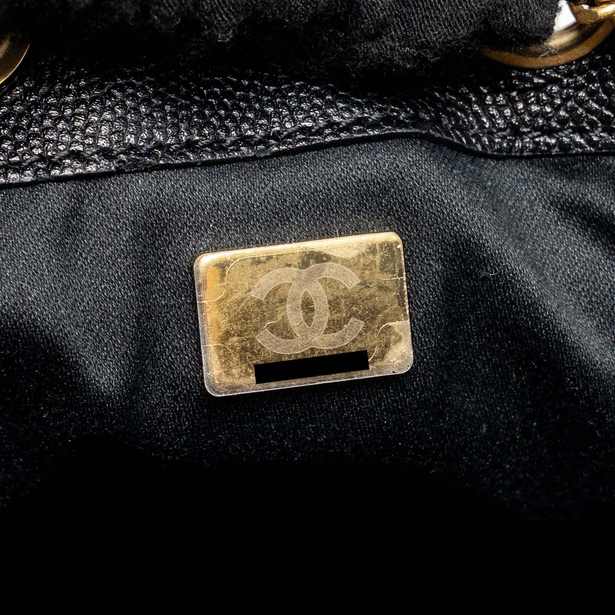 CHANEL SMALL 25 BAG CAVIAR BLACK GHW (MICROCHIP) - Image 15