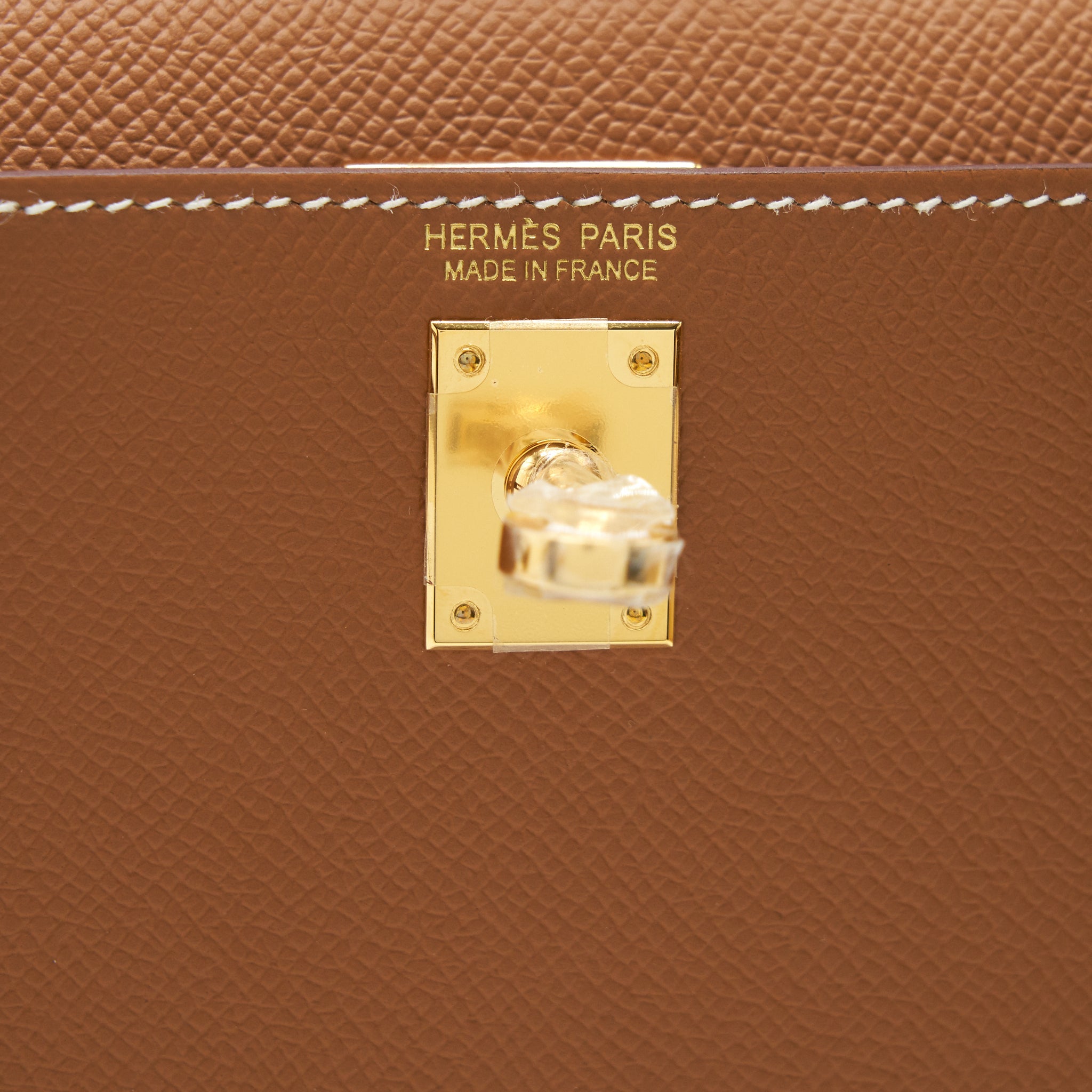 HERMES MINI KELLY EPSOM GOLD GHW - Image 24