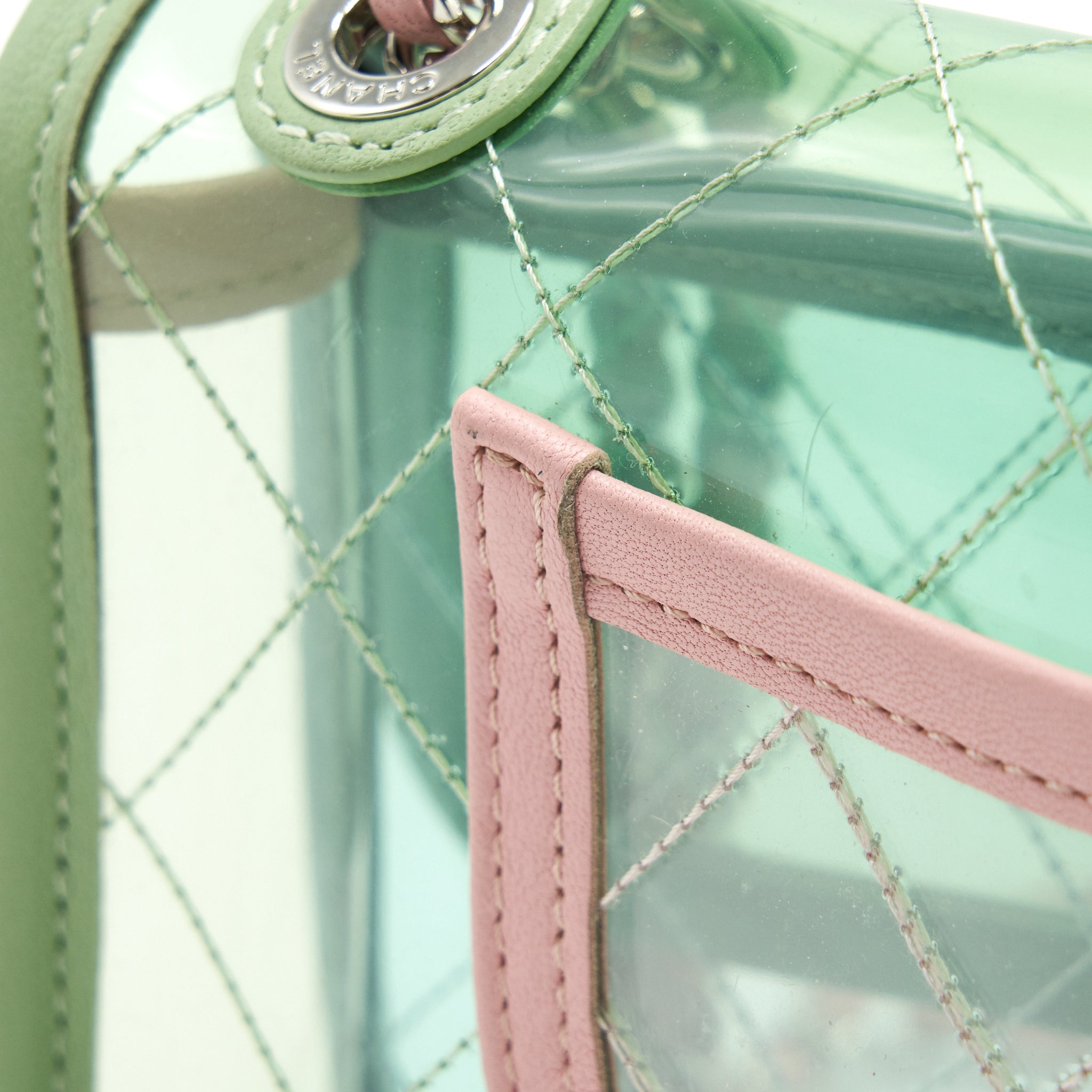 CHANEL PVC COCO SPLASH MINI FLAP BAG MULTI COLOUR - Image 7