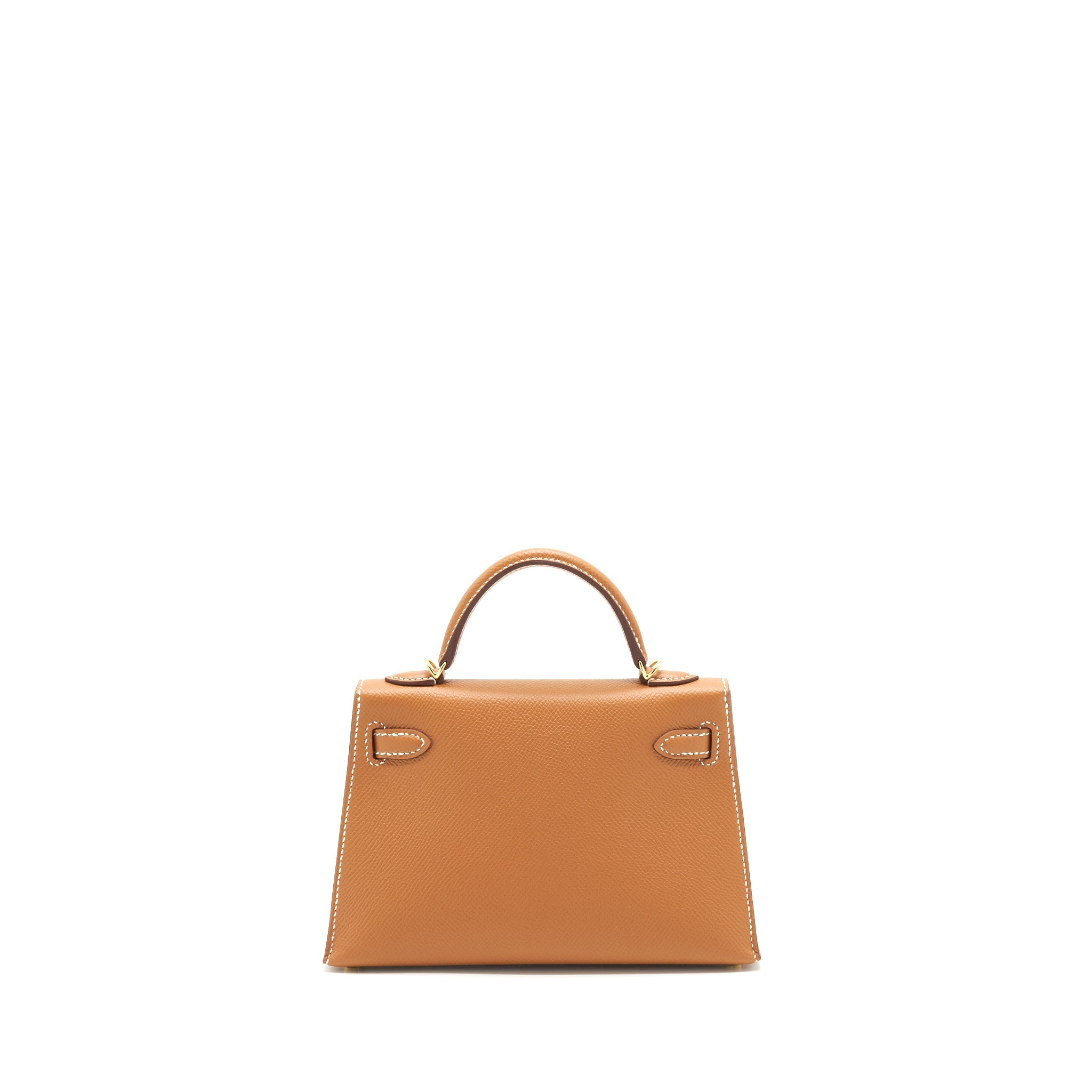 HERMES MINI KELLY EPSOM GOLD GHW - Image 18
