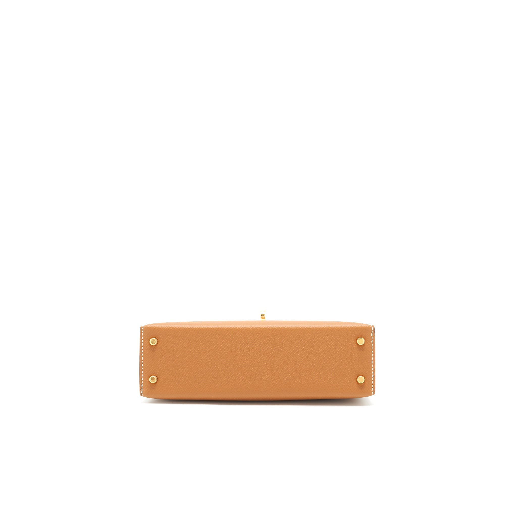HERMES MINI KELLY EPSOM GOLD GHW - Image 21