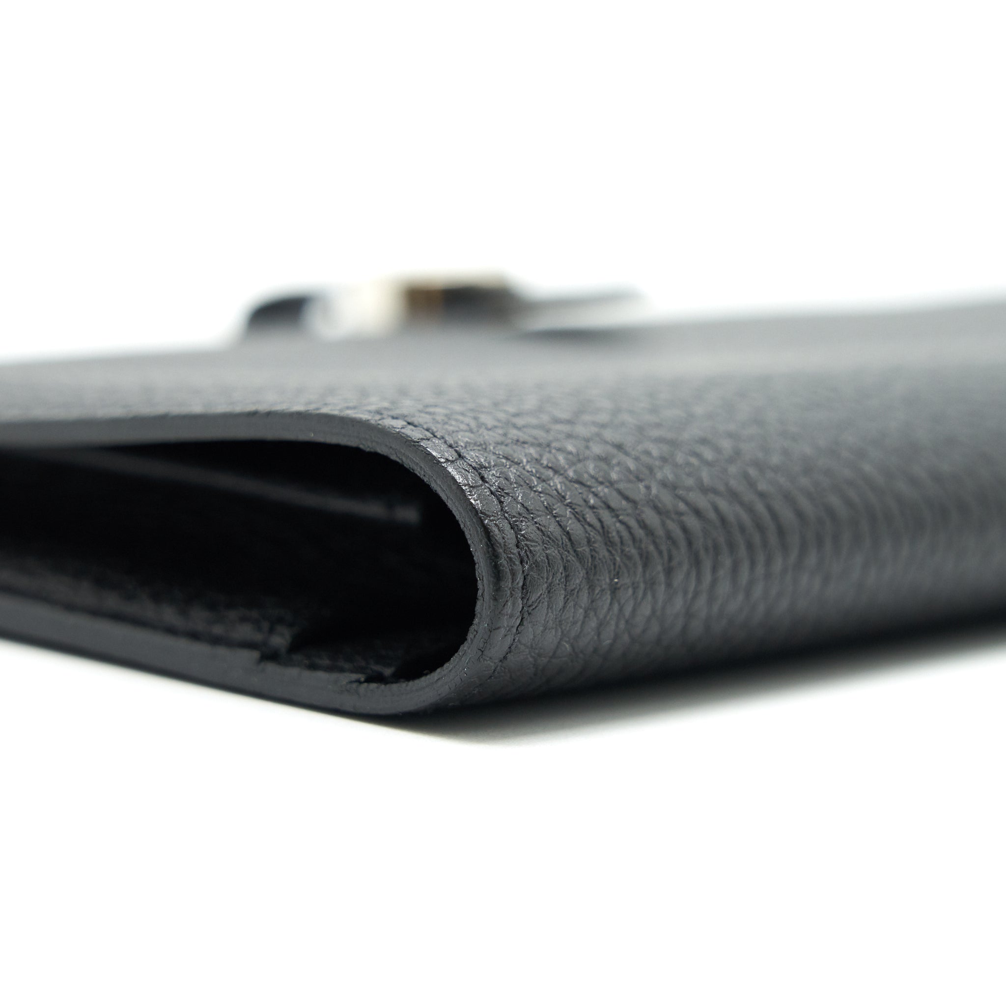 HERMES DOGON DUO WALLET IN BLACK TOGO SHW - Image 6