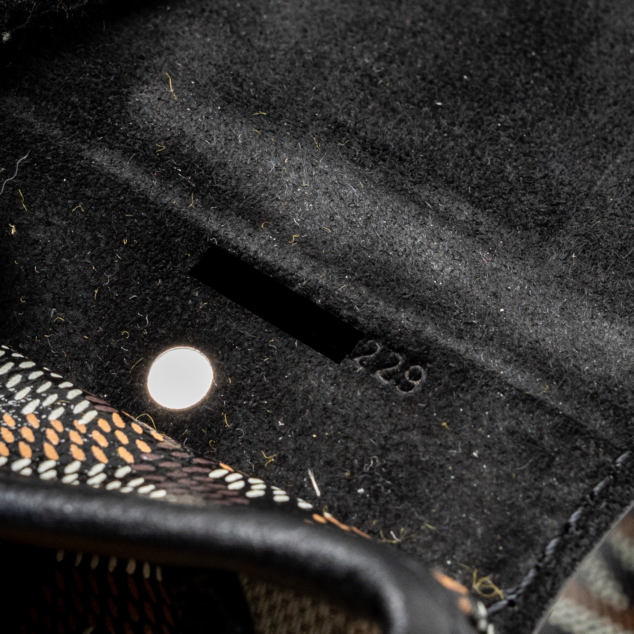 GOYARD MINI ALPIN BACKPACK GOYRADLINE CANVAS / LEATHER BLACK SHW - Image 16