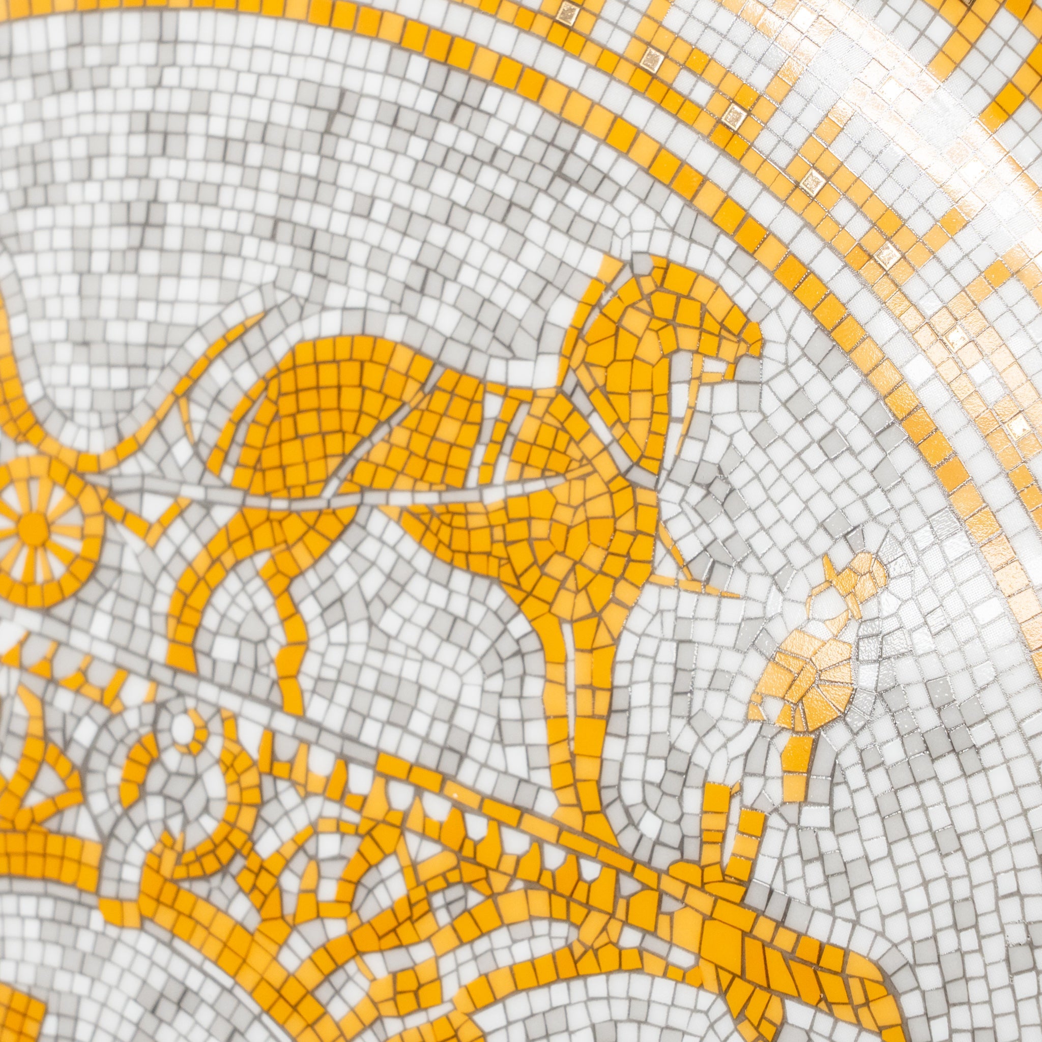 HERMES MOSAIQUE AU 24 GOLD TART PLATTER - Image 3