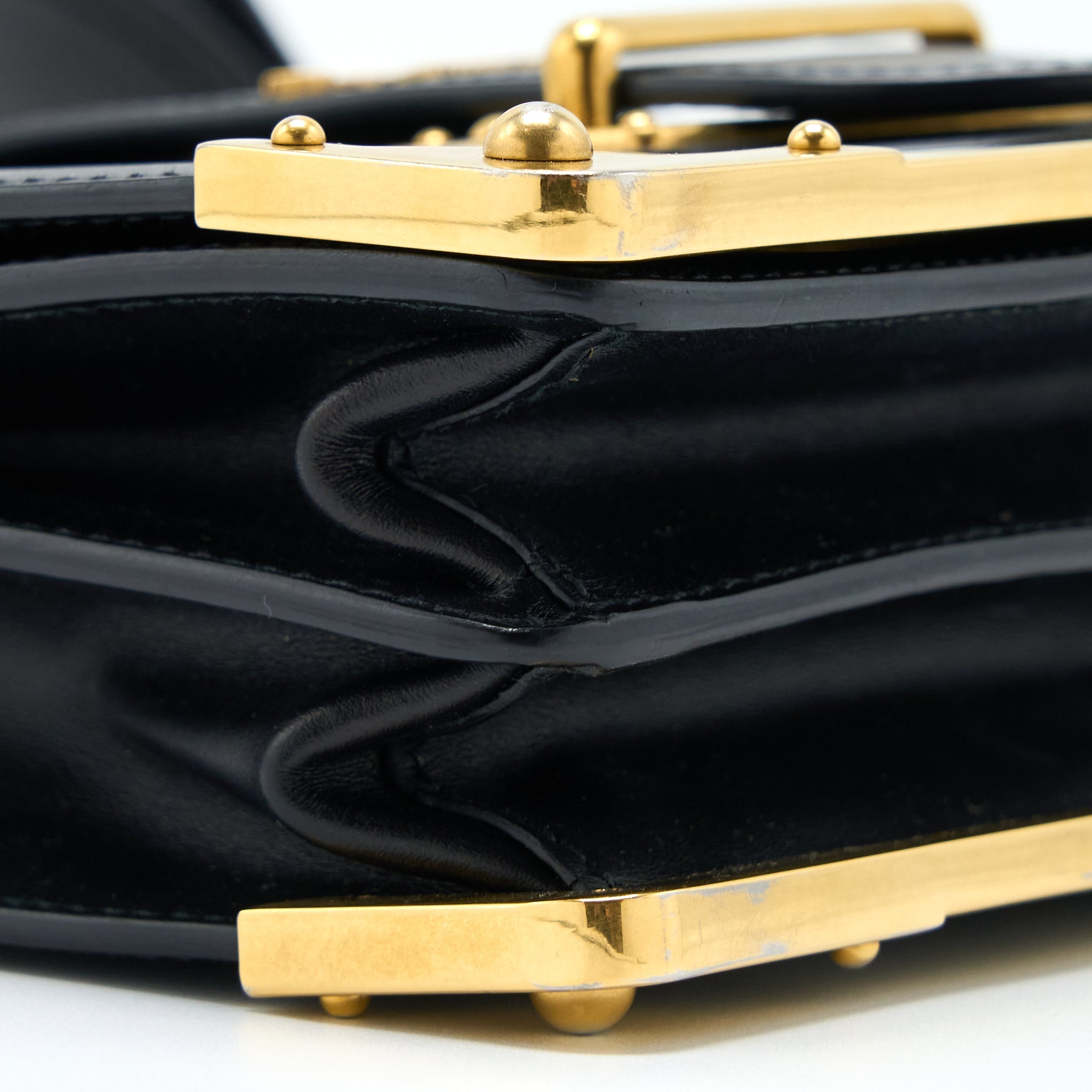PRADA CAHIER CROSSBODY BAG LEATHER BLACK GHW - Image 12