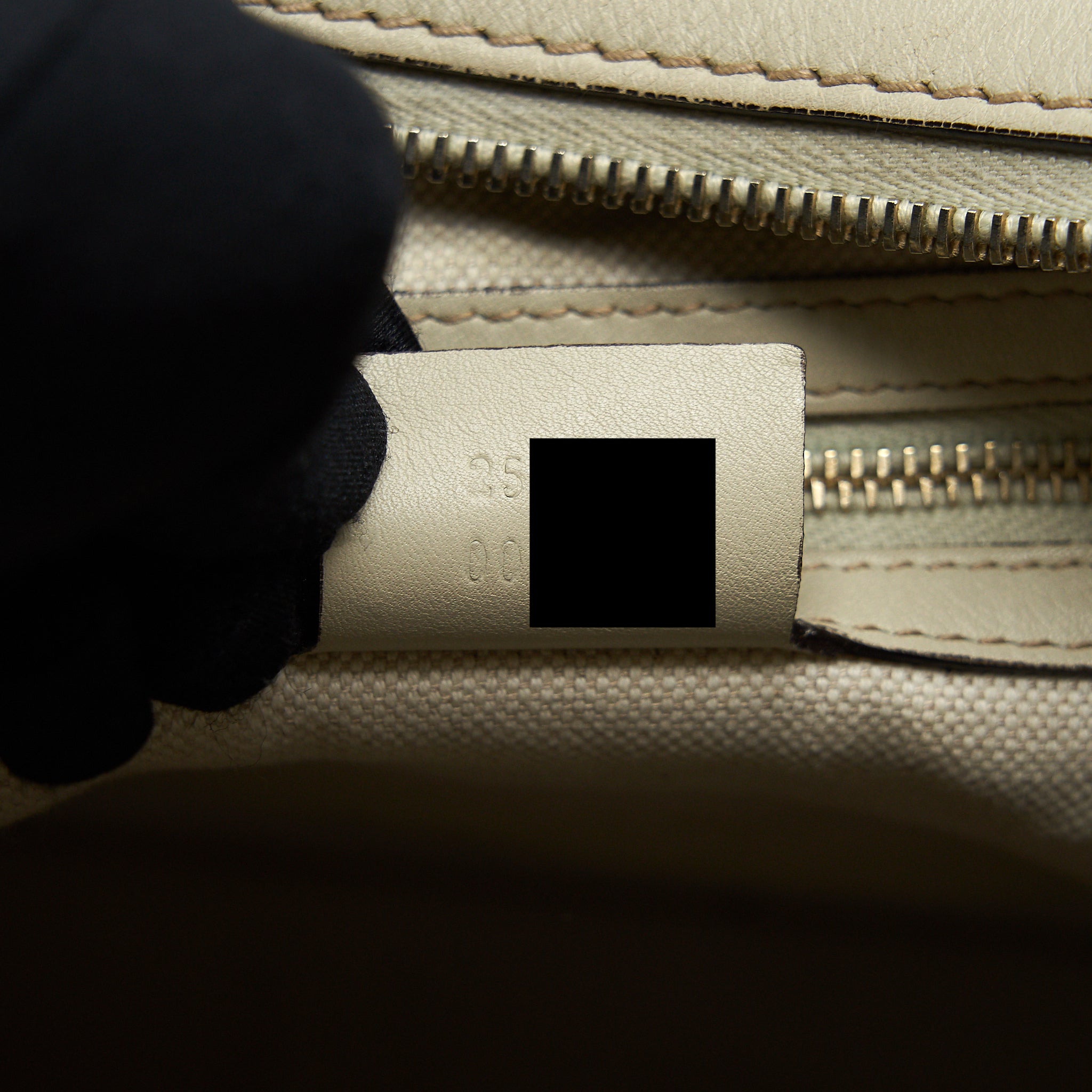 GUCCI VINTAGE SHOULDER BAG WHITE/EXTRA WALLET - Image 17