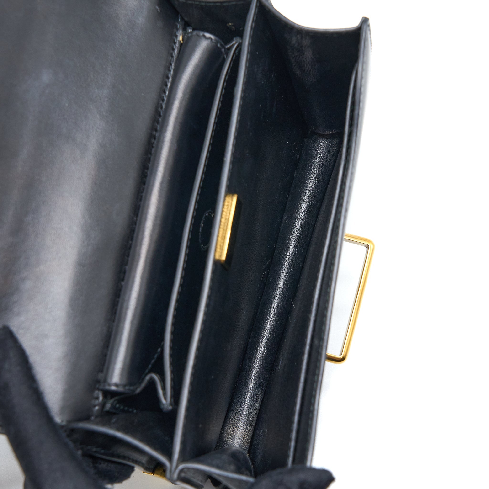 PRADA CAHIER CROSSBODY BAG LEATHER BLACK GHW - Image 5