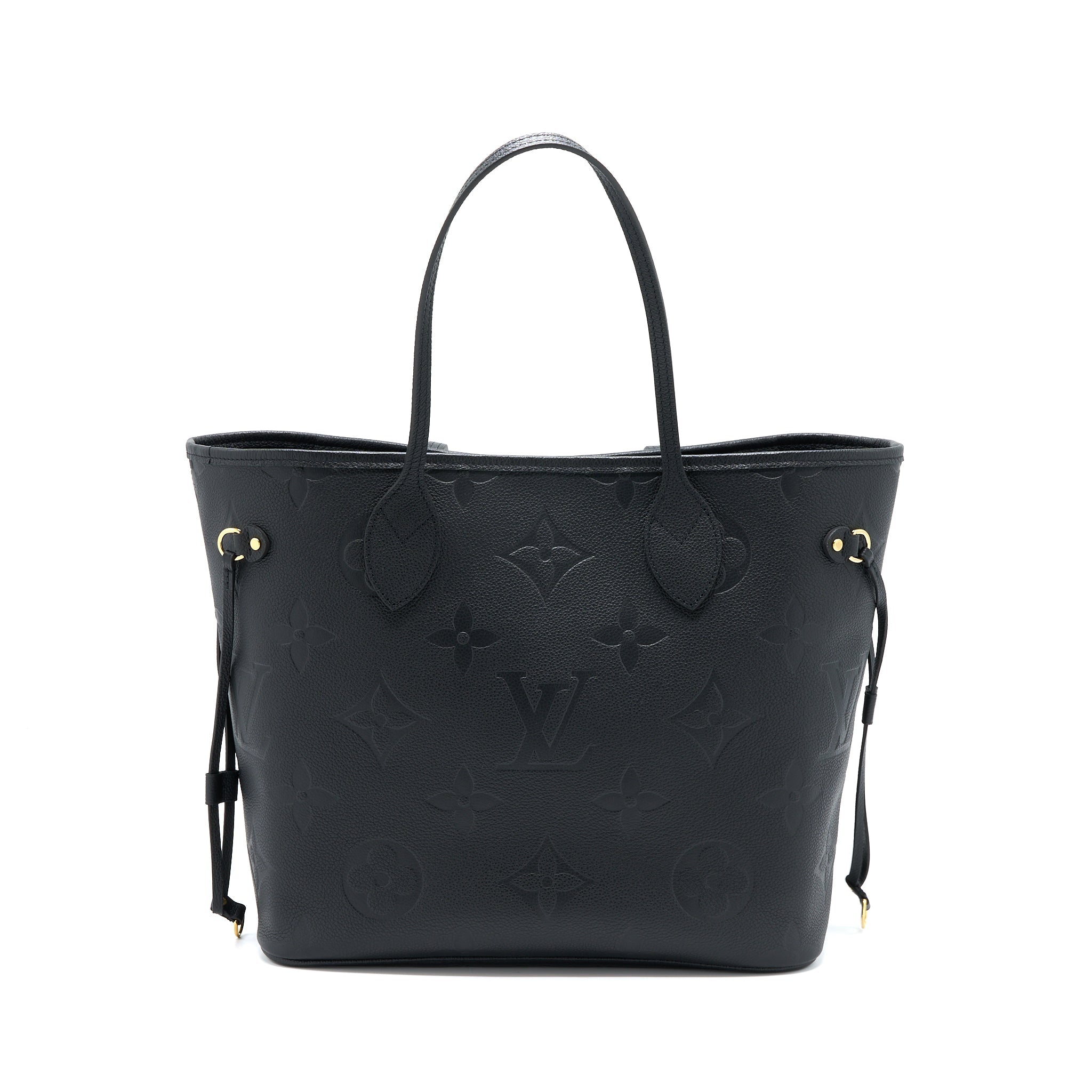 LOUIS VUITTON NEVERFULL MM MONOGRAM EMPREINTE BLACK GHW - Image 2