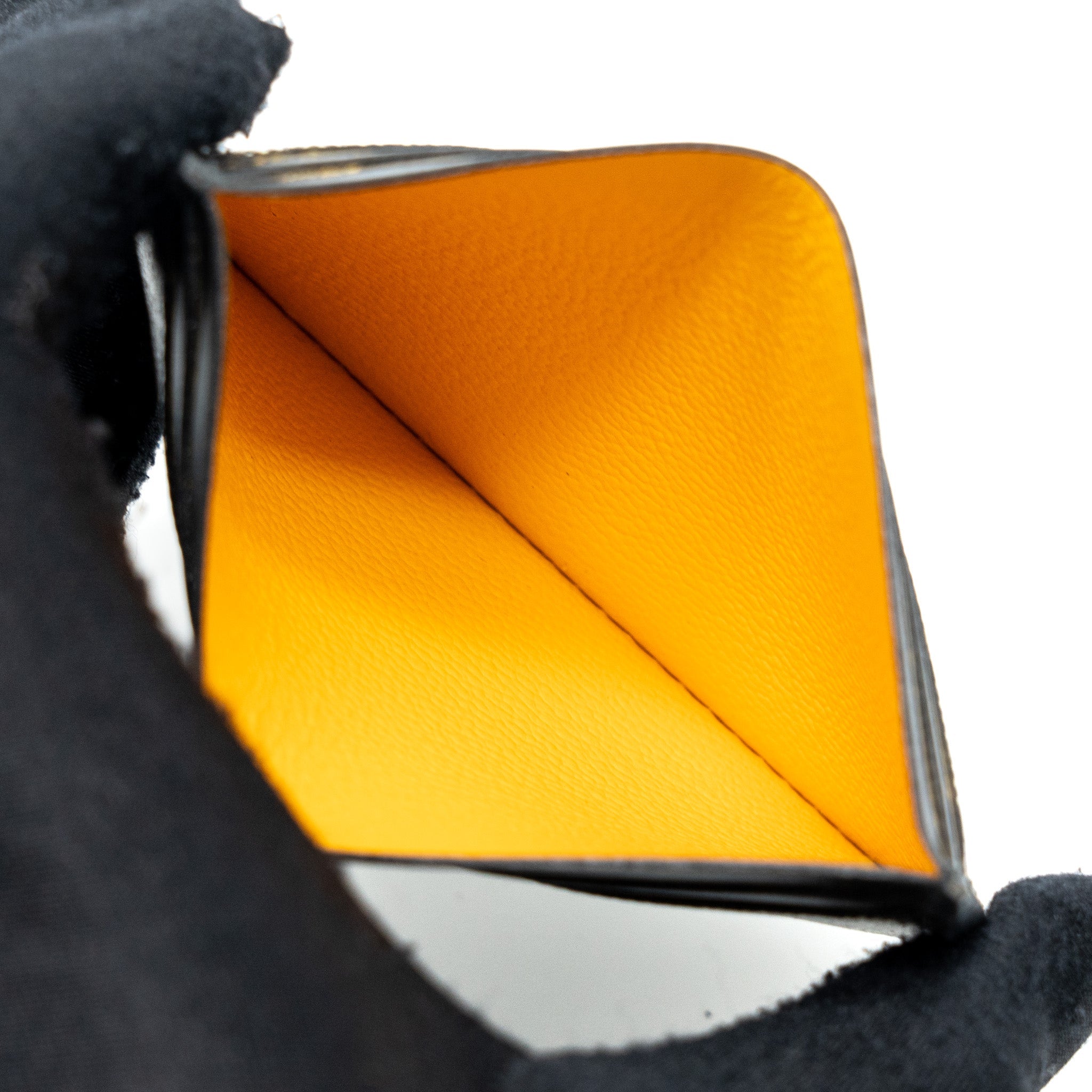 GOYARD SAINT-SULPICE CARD WALLET GOYARDINE CANVAS BLACK - Image 3